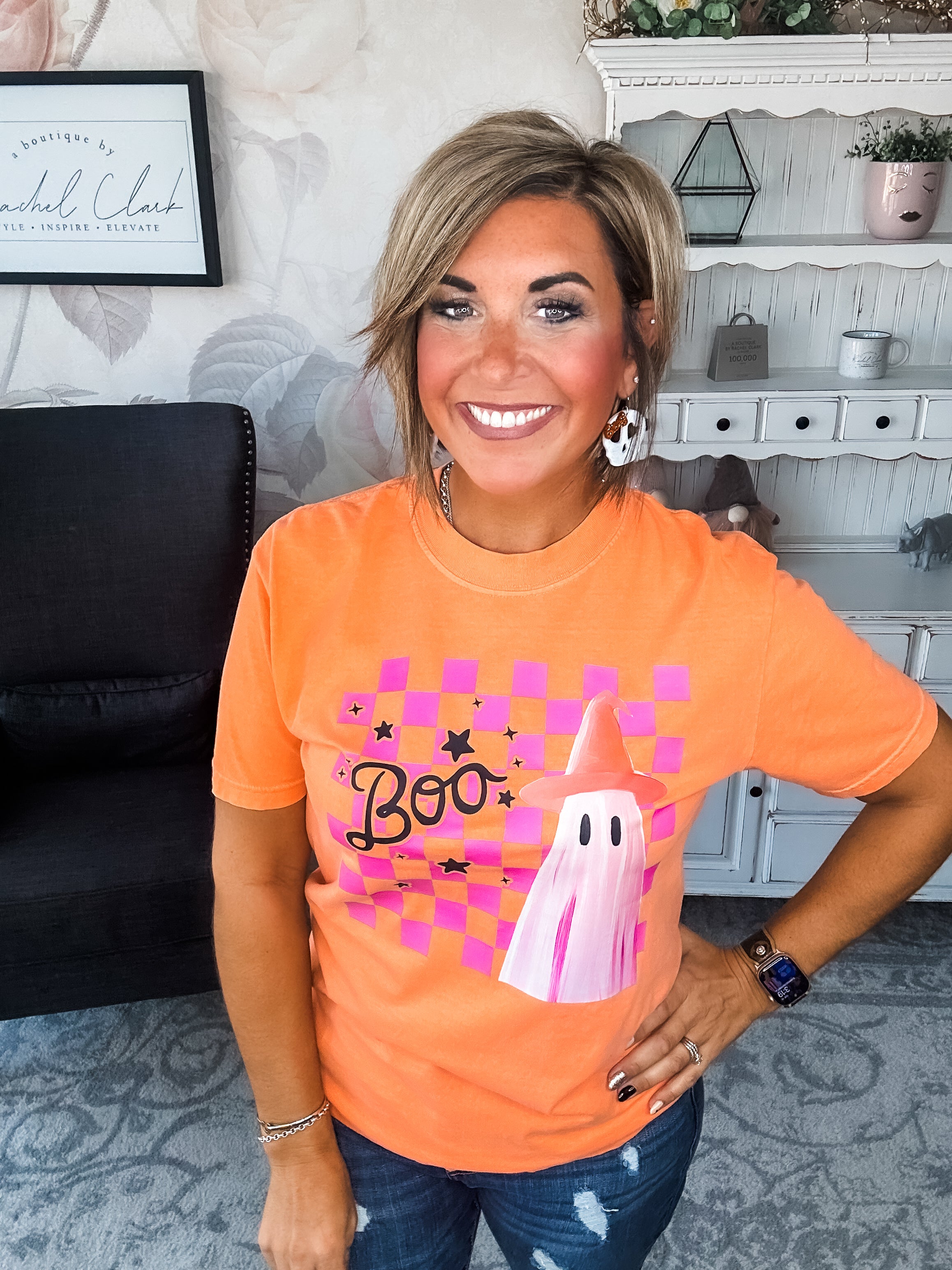 Boo! Ghost Graphic Tee