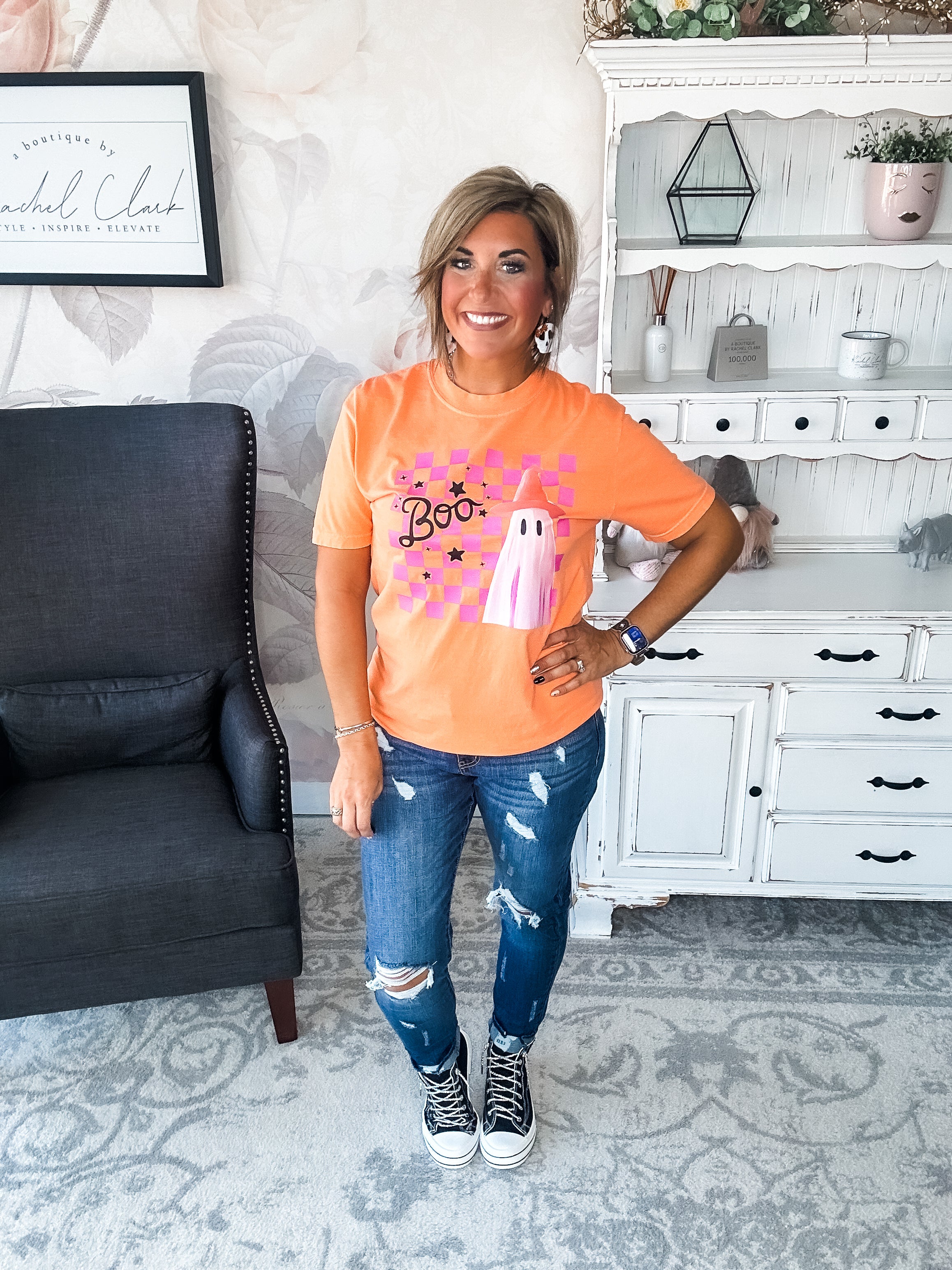 Boo! Ghost Graphic Tee