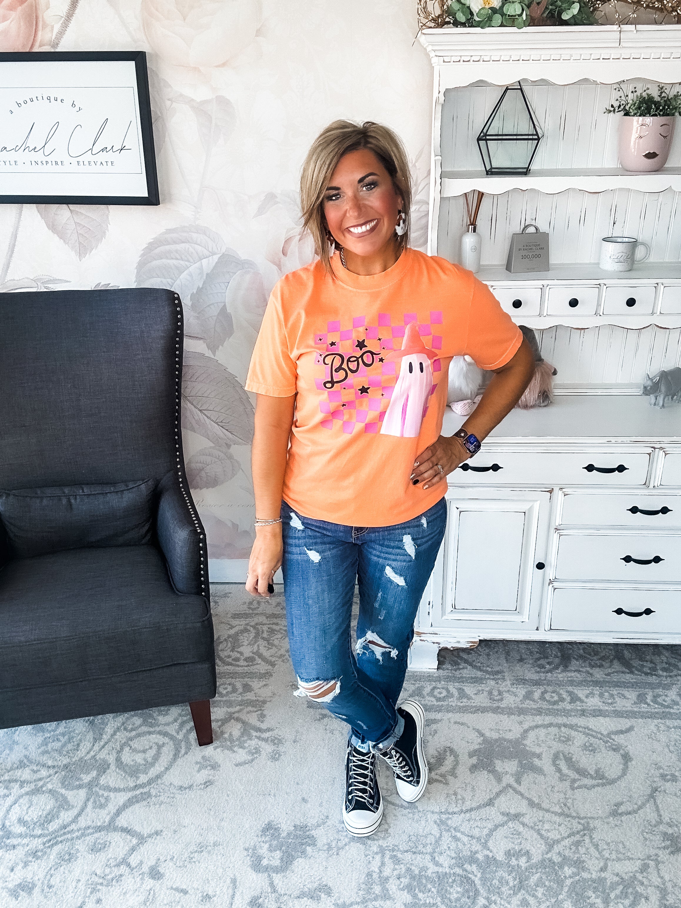 Boo! Ghost Graphic Tee