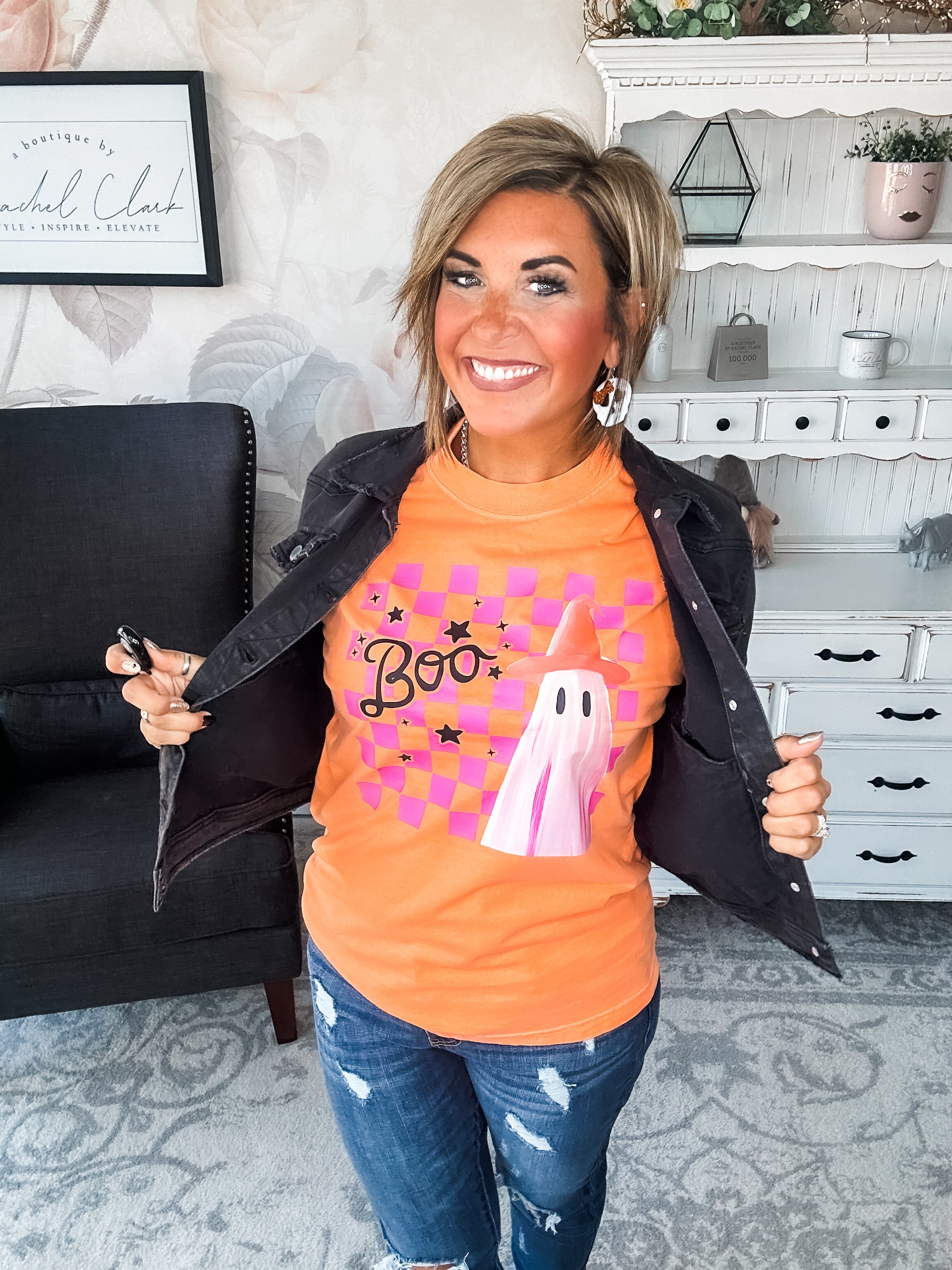 Boo! Ghost Graphic Tee