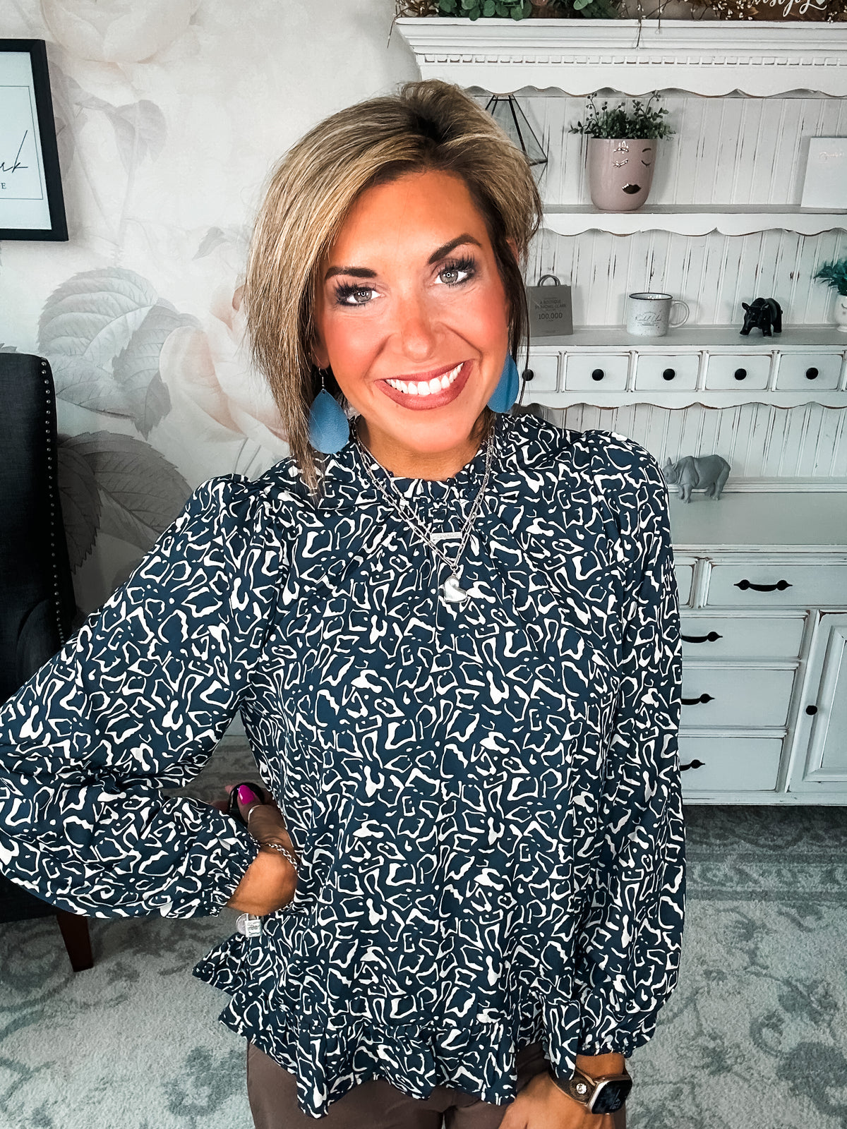 Running Out of Time Blouse