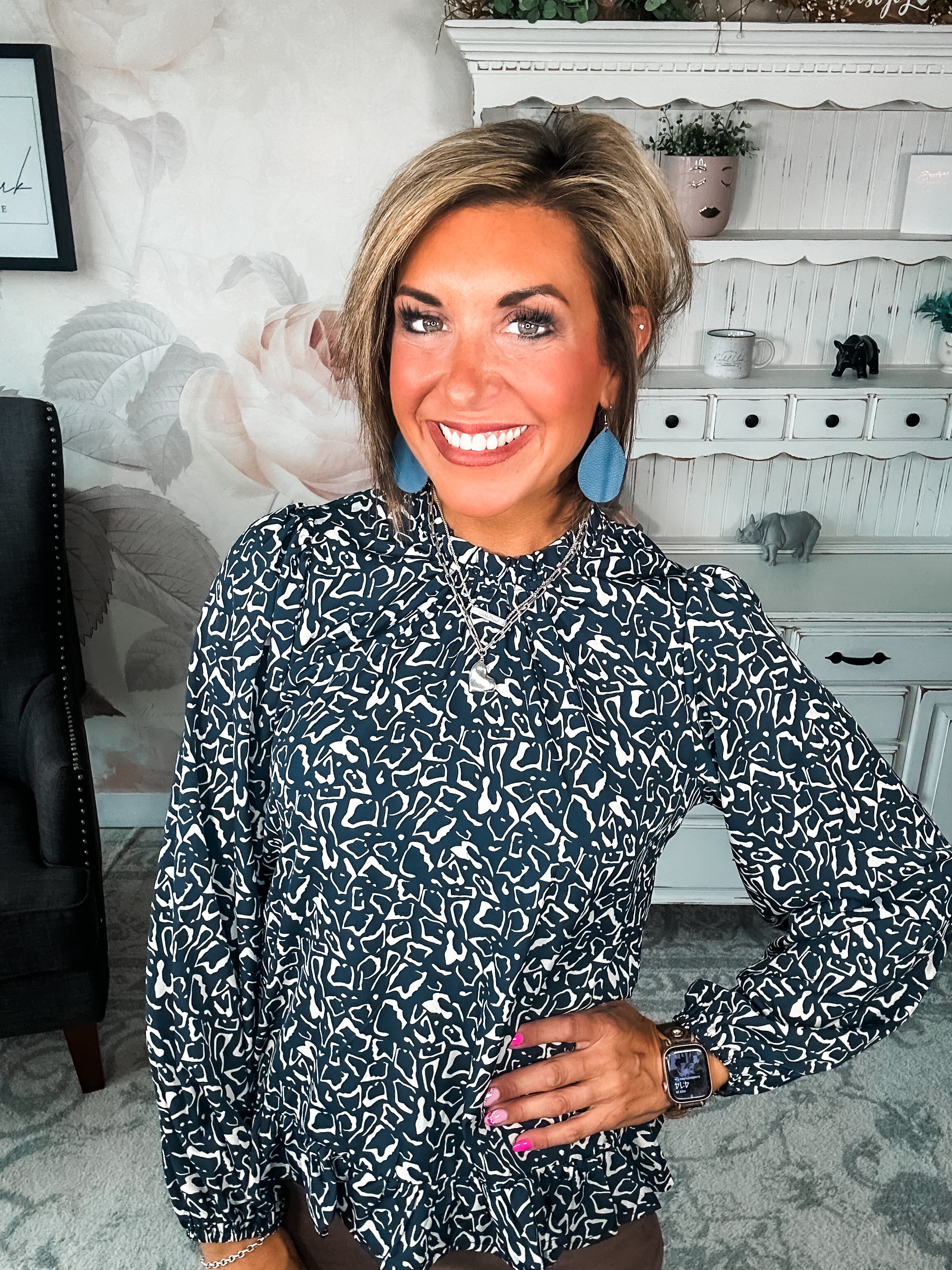 Running Out of Time Blouse