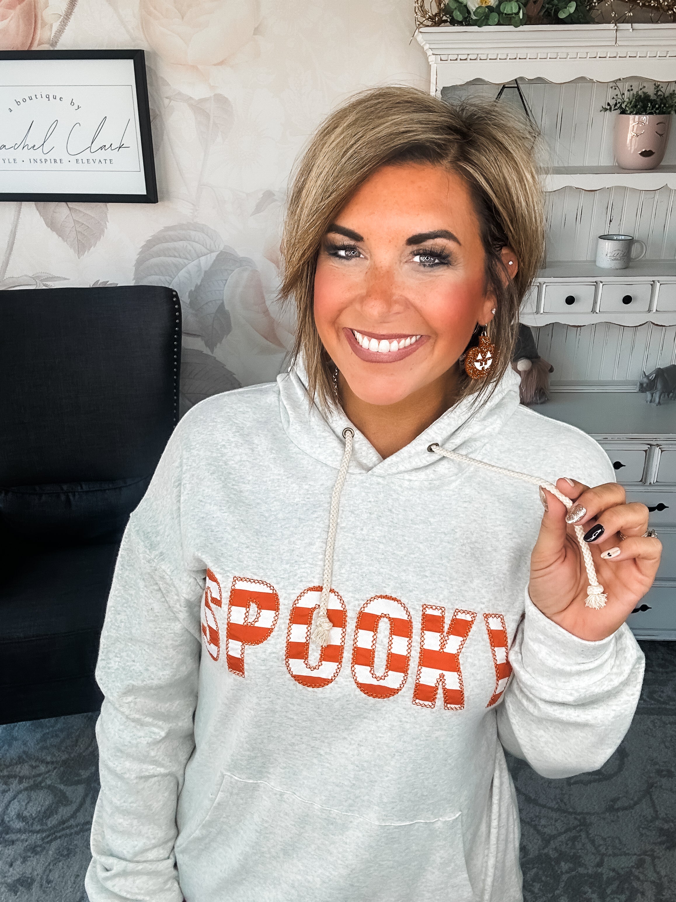 Ampersand Avenue University Hoodie - Spooky Scary