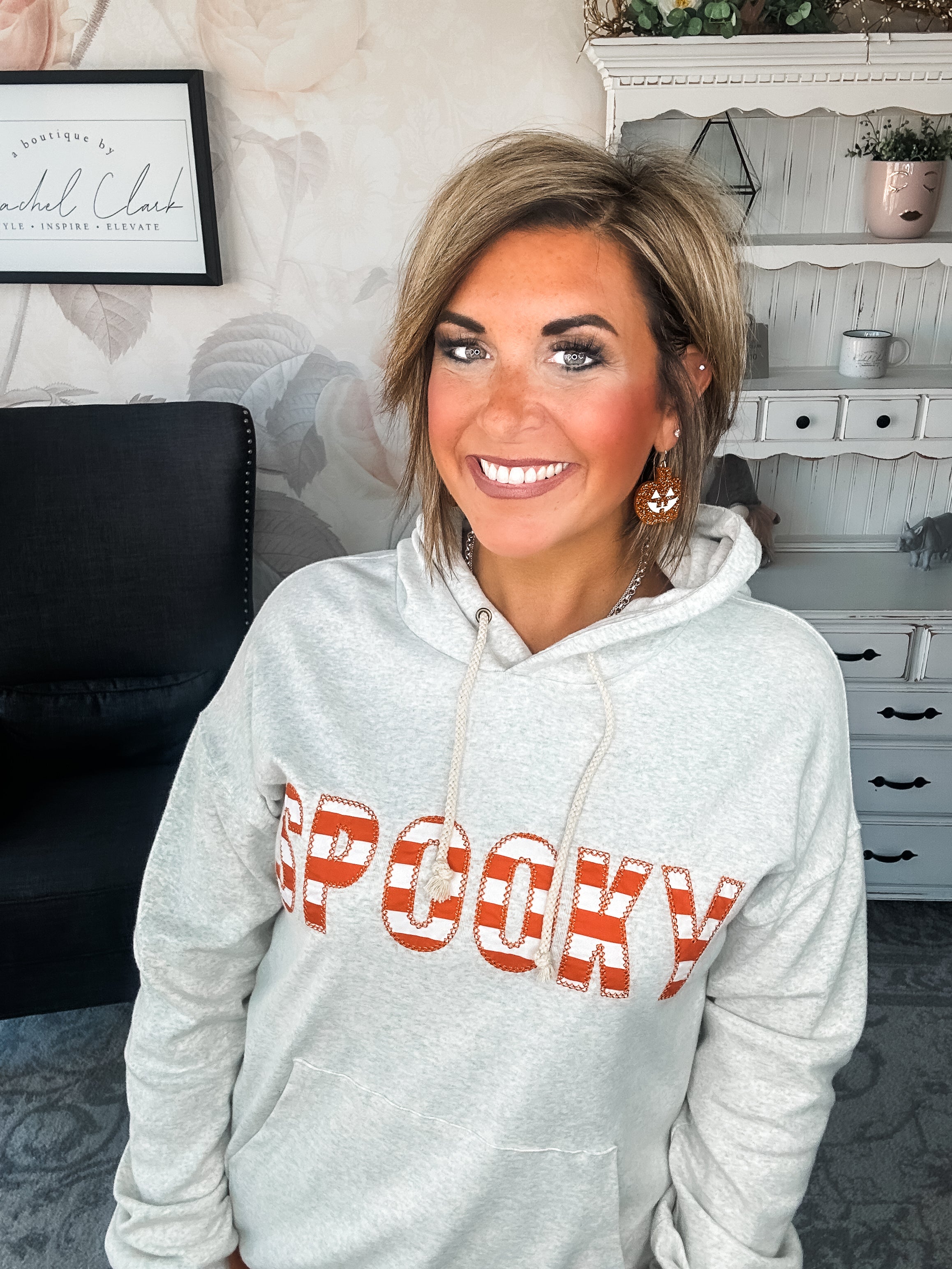 Ampersand Avenue University Hoodie - Spooky Scary