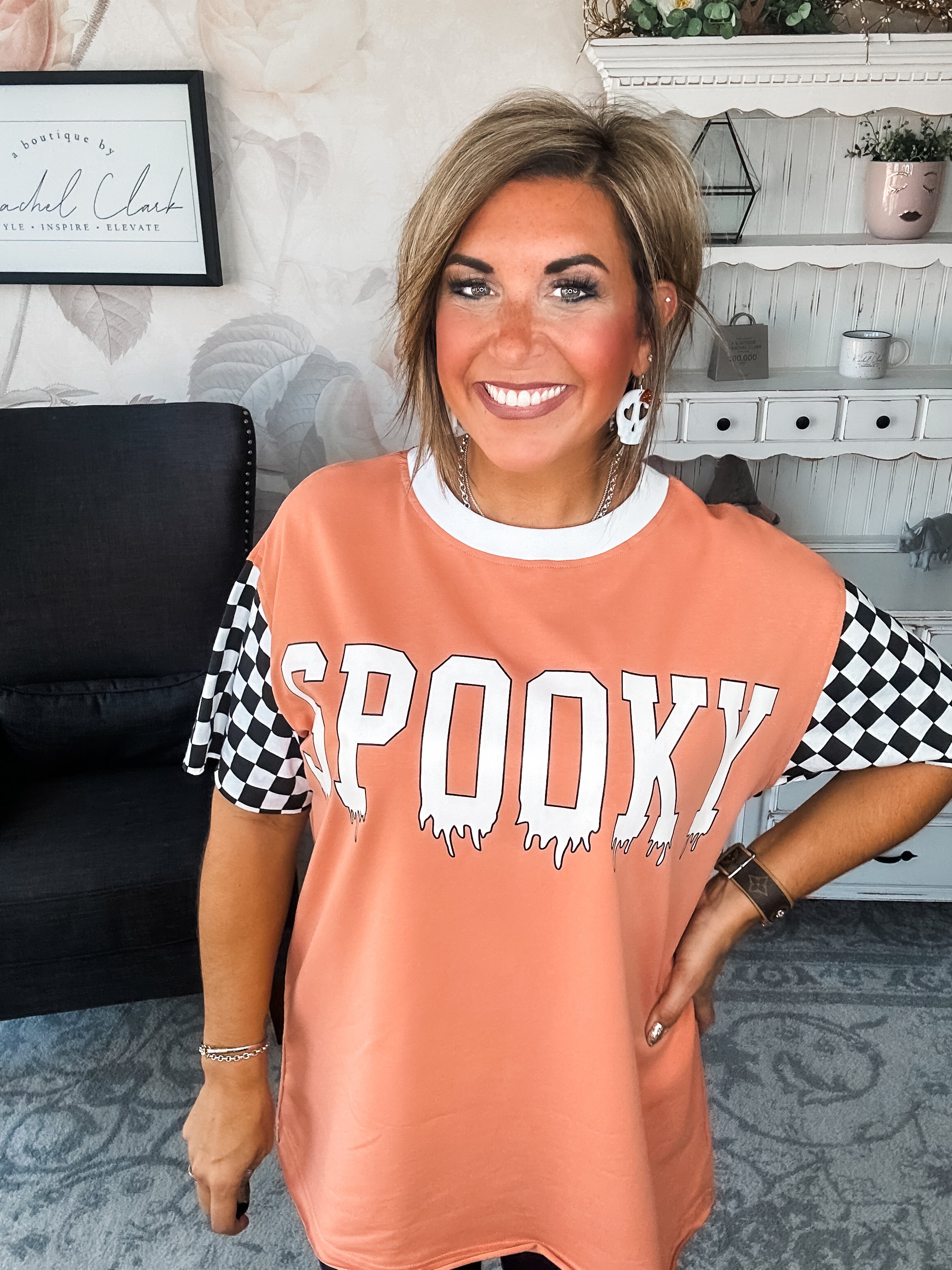 Ampersand Avenue Boyfriend Tee - Little Miss Spooky