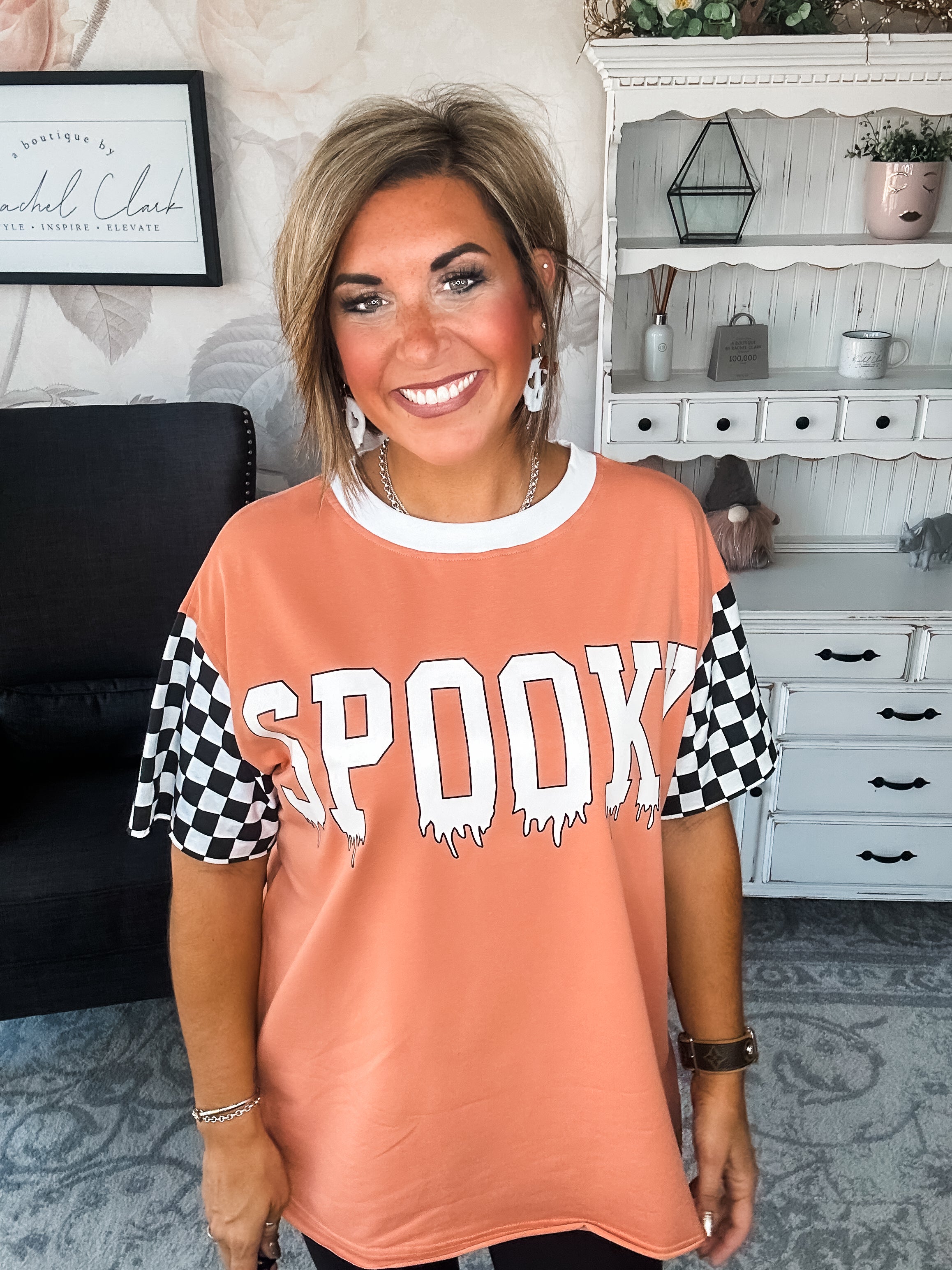 Ampersand Avenue Boyfriend Tee - Little Miss Spooky