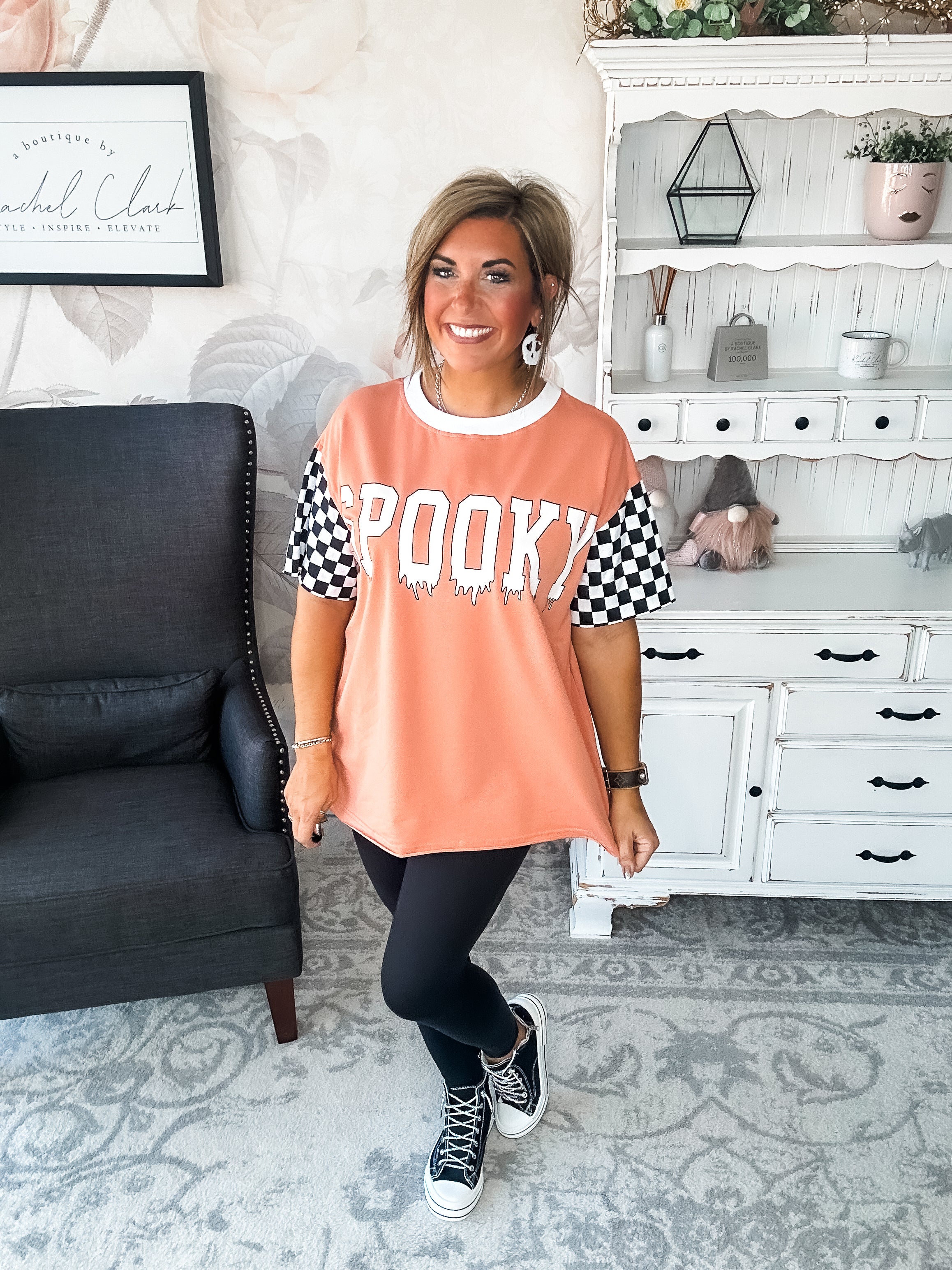 Ampersand Avenue Boyfriend Tee - Little Miss Spooky