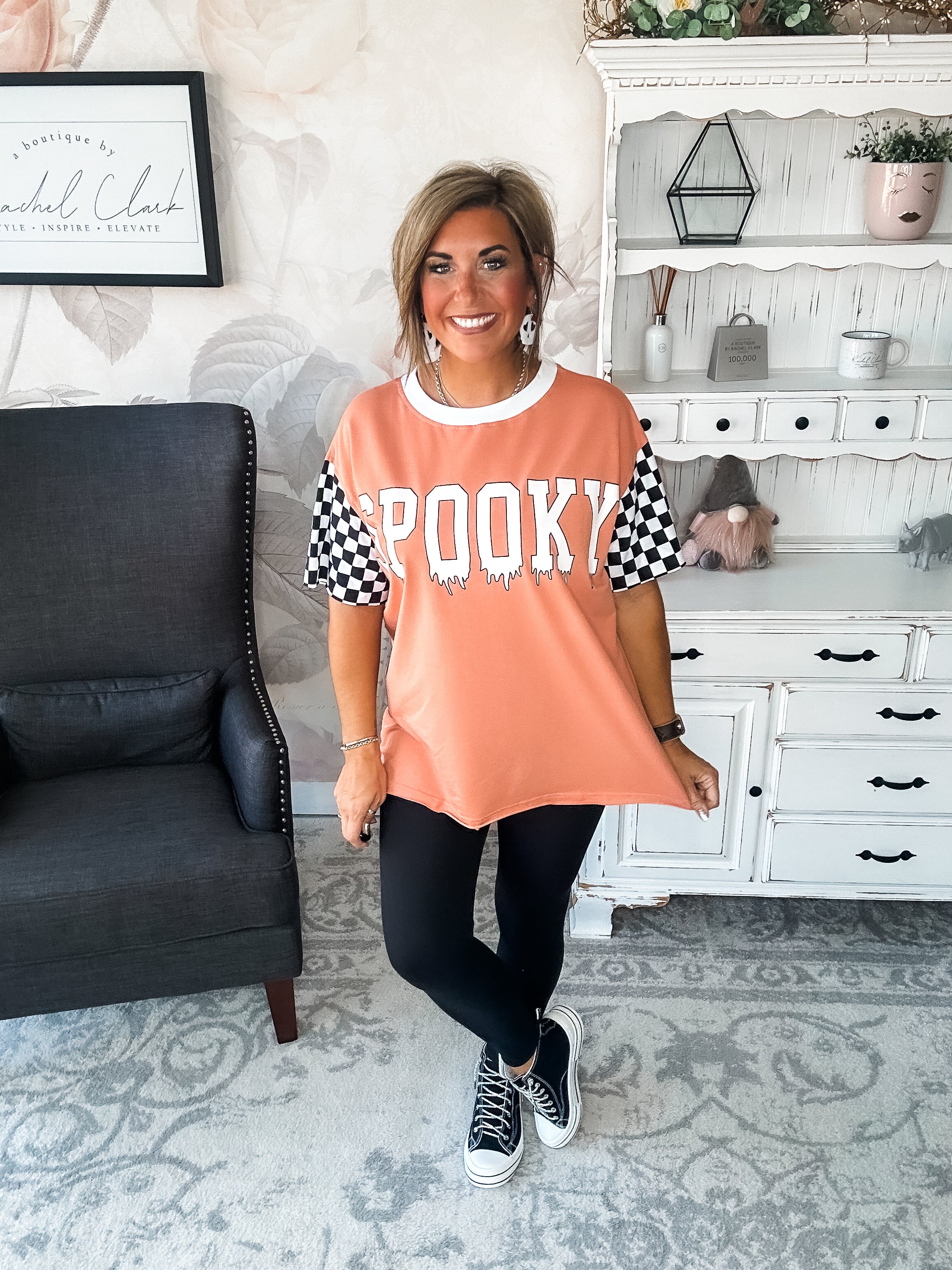 Ampersand Avenue Boyfriend Tee - Little Miss Spooky