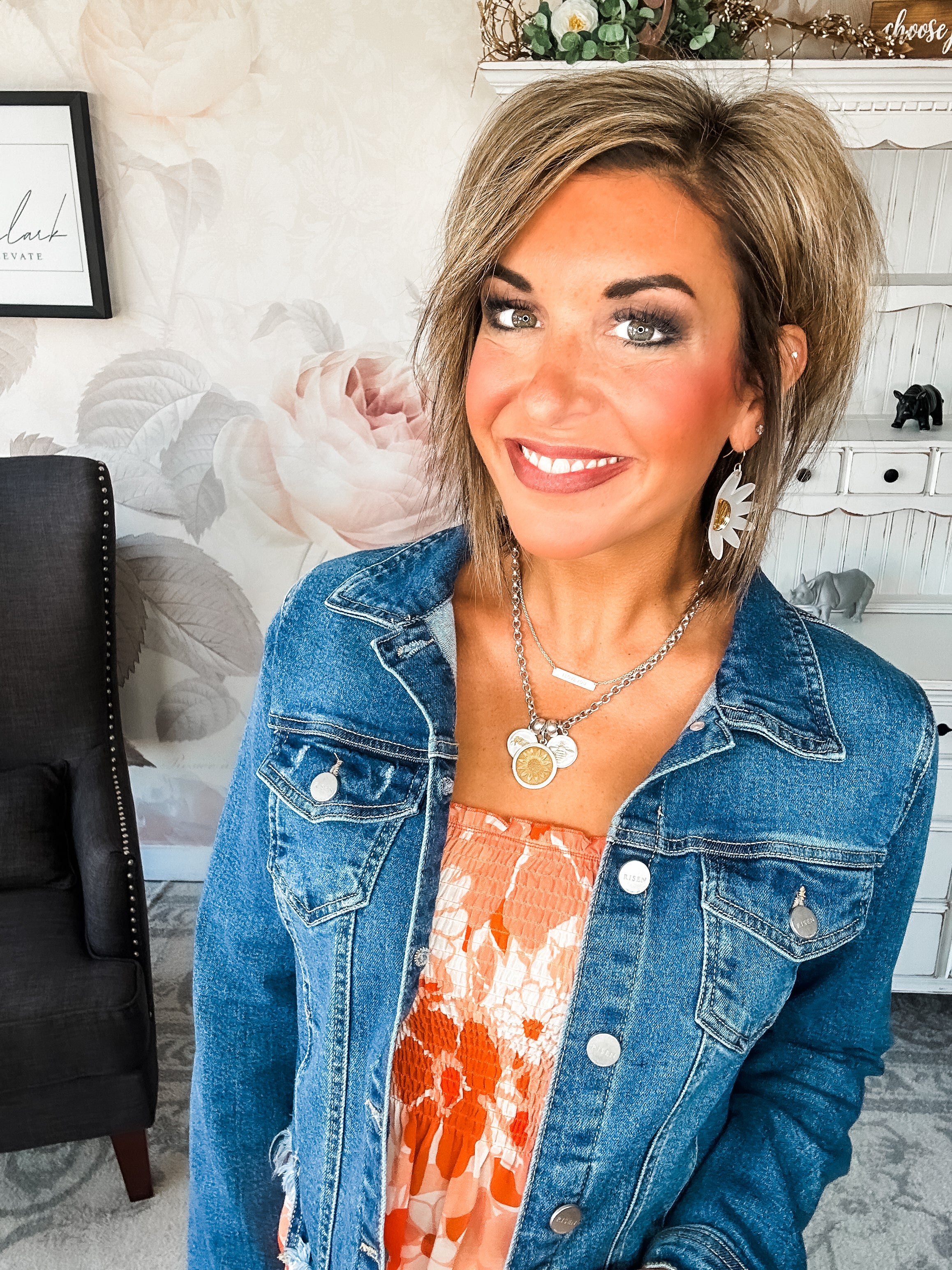 Walking On The Sun Peplum Top