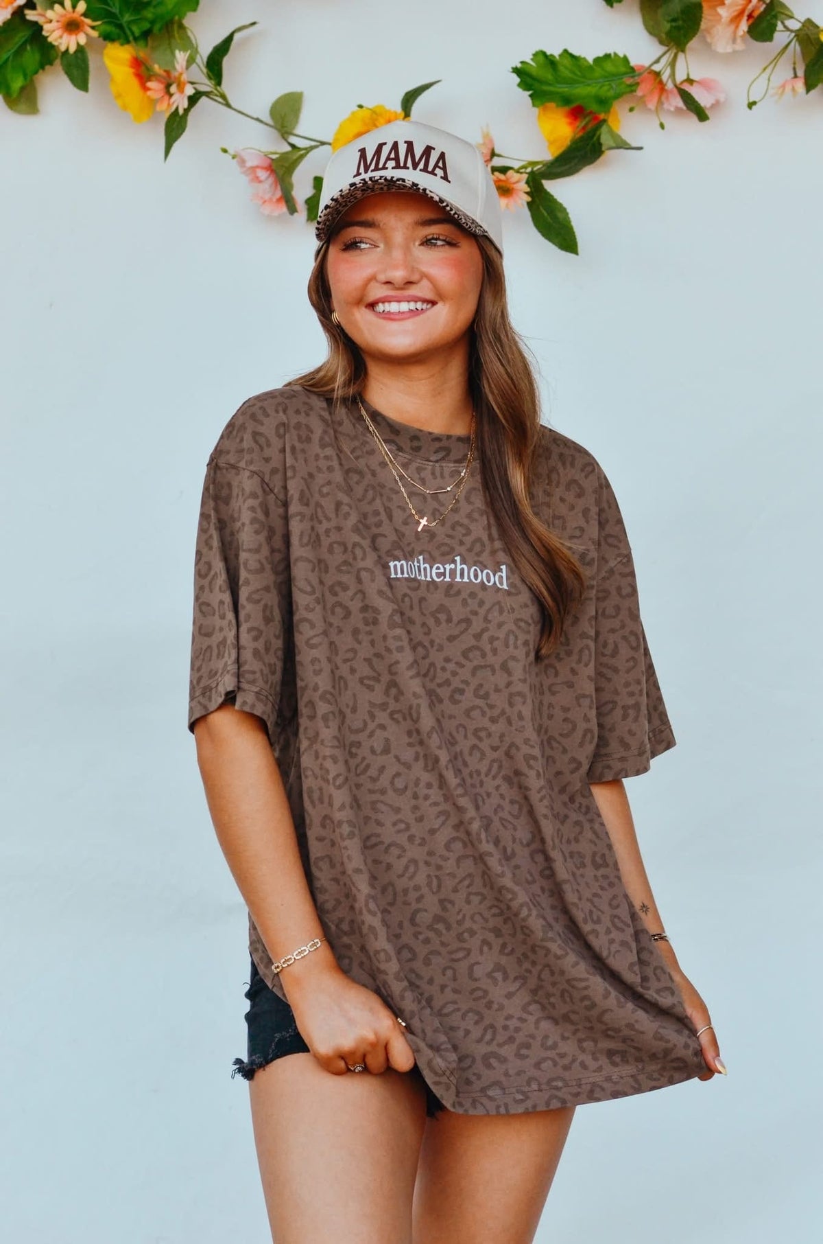 Motherhood Leopard Tee *ONLINE EXCLUSIVE*