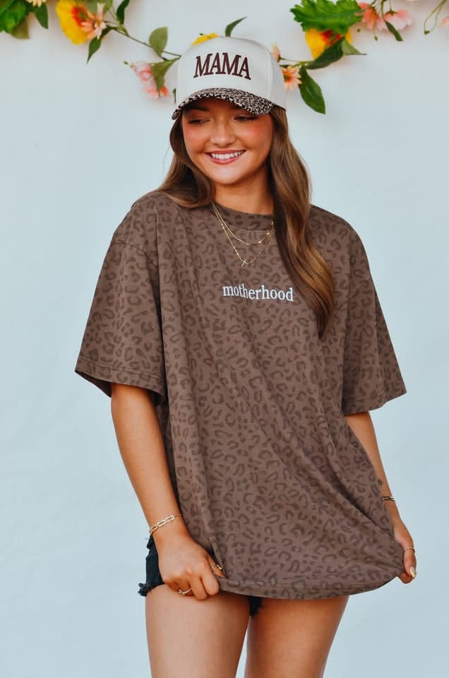 Motherhood Leopard Tee *ONLINE EXCLUSIVE*