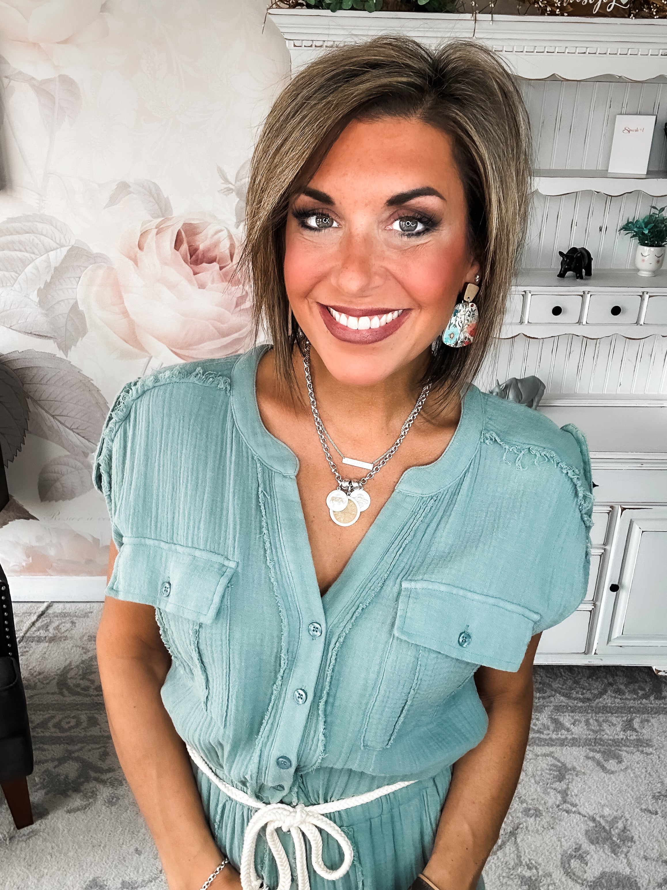 One More Time Utility Jumpsuit