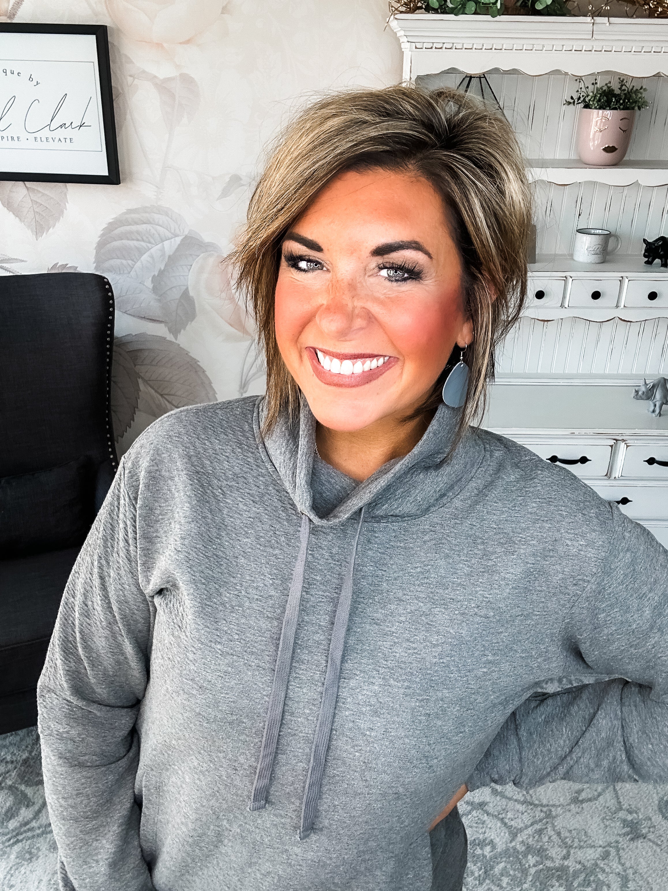 Finding Hope Funnel Neck Pullover