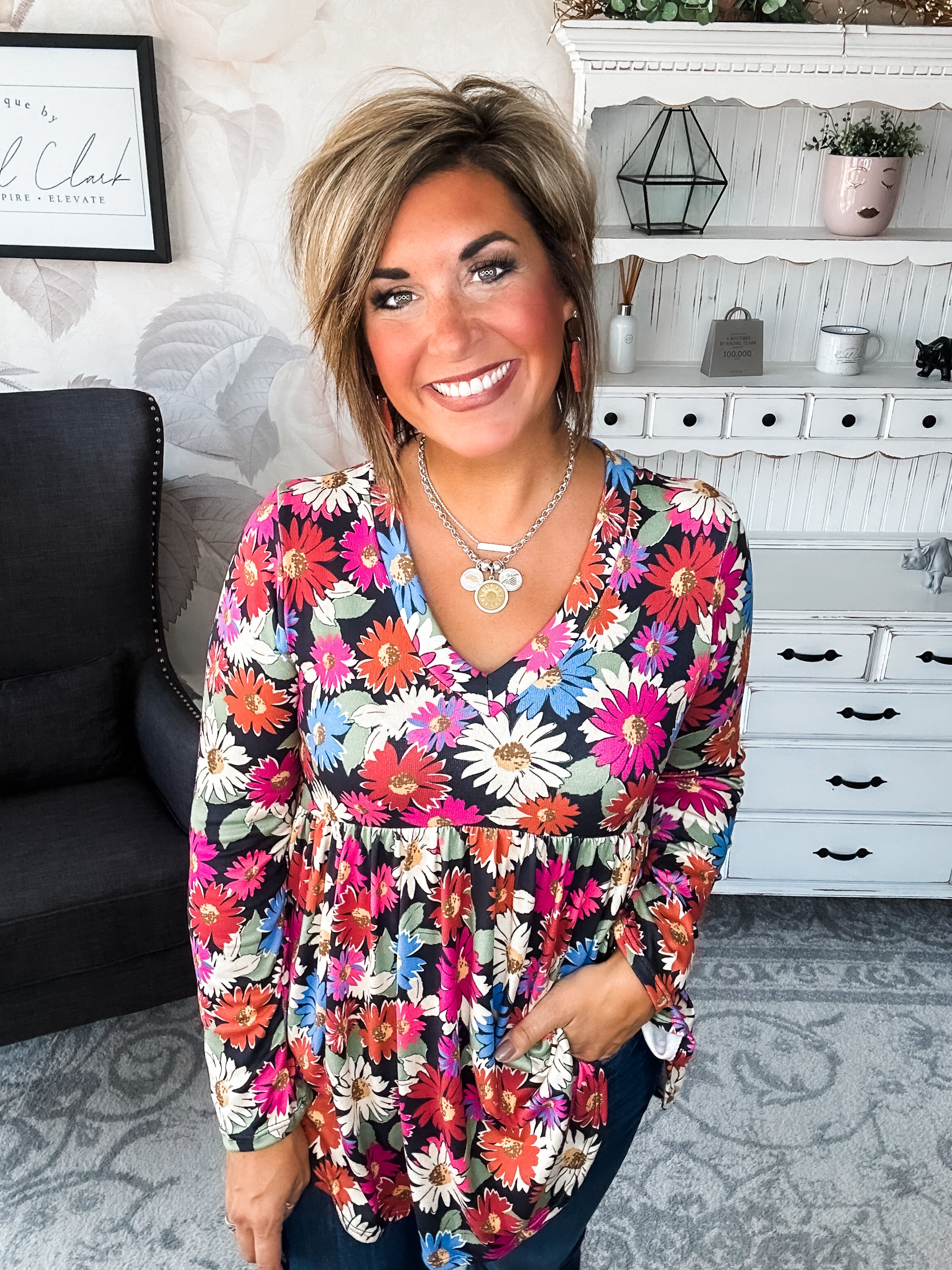 How Things Played Out Babydoll Top