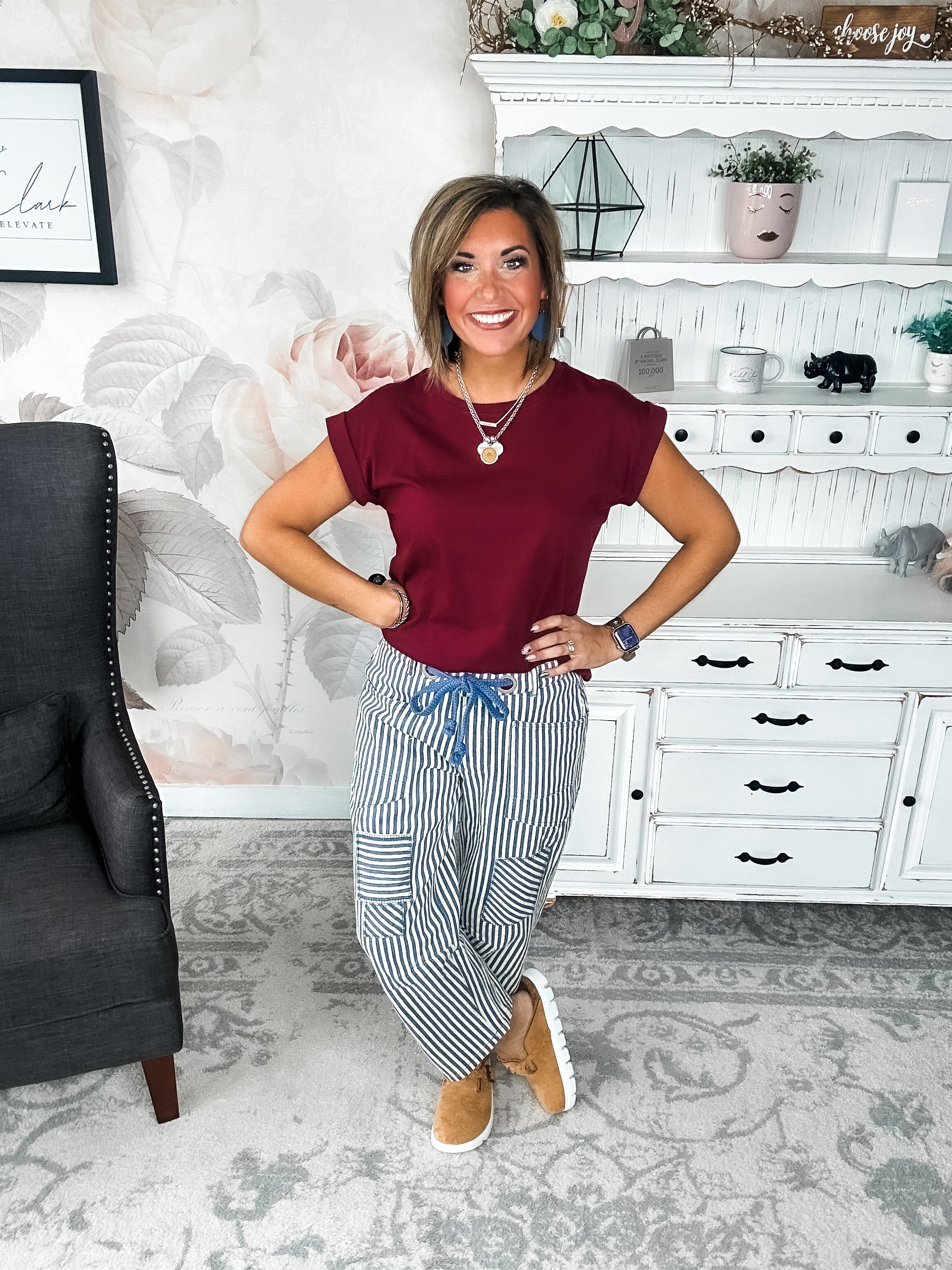 Lasts In Love Barrel Pants
