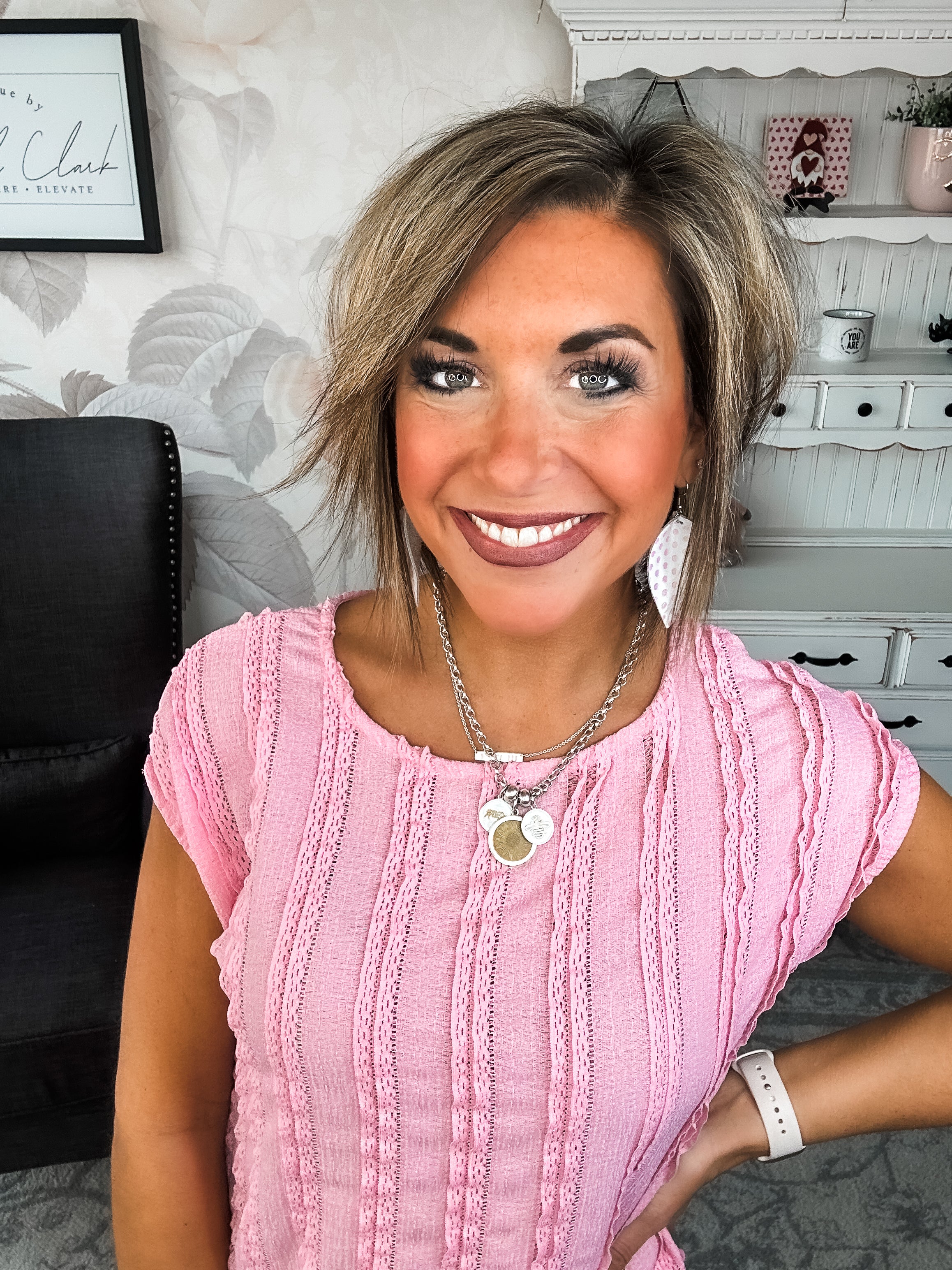 Miss Being Alone Top - Pink