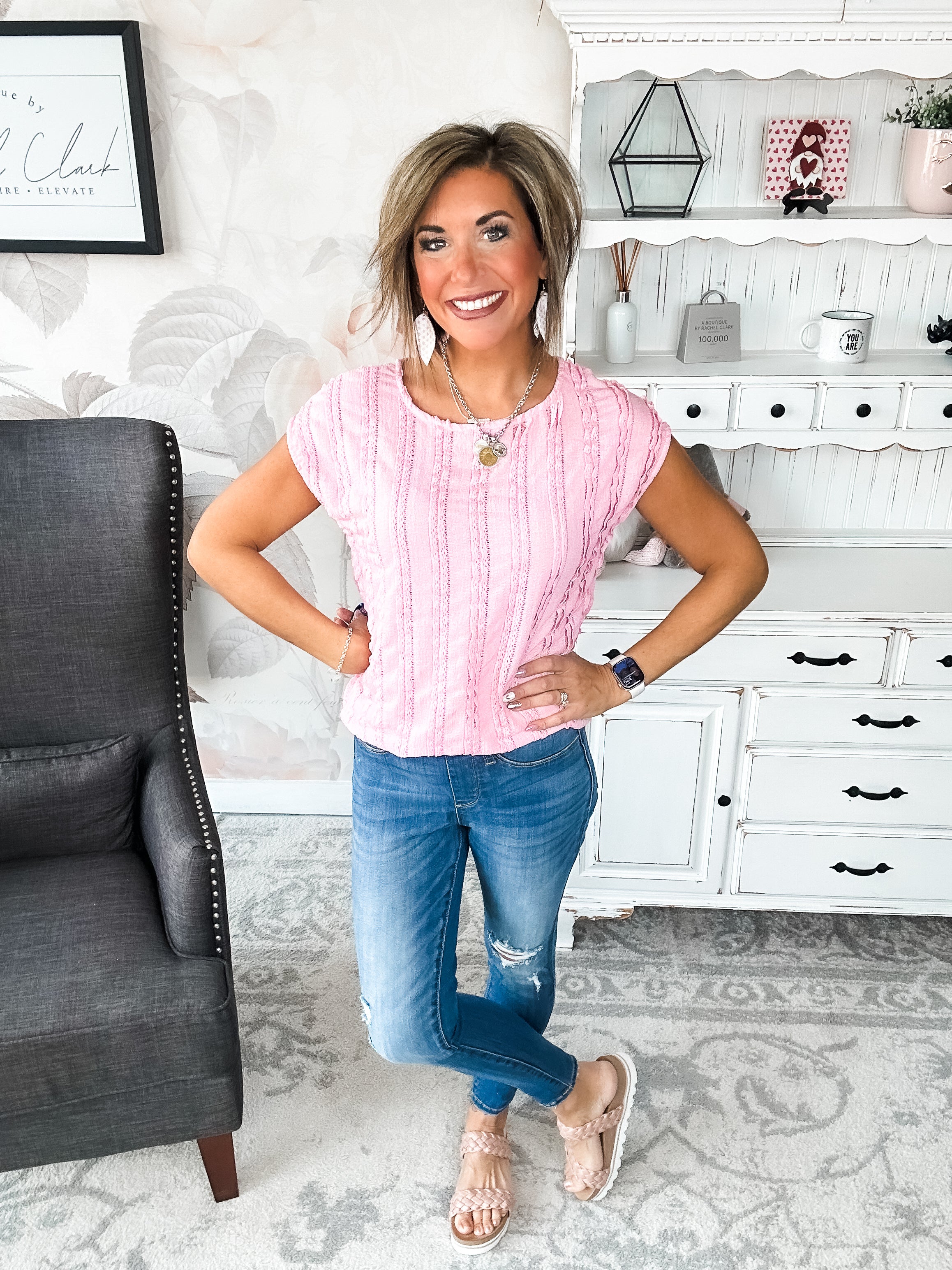 Miss Being Alone Top - Pink