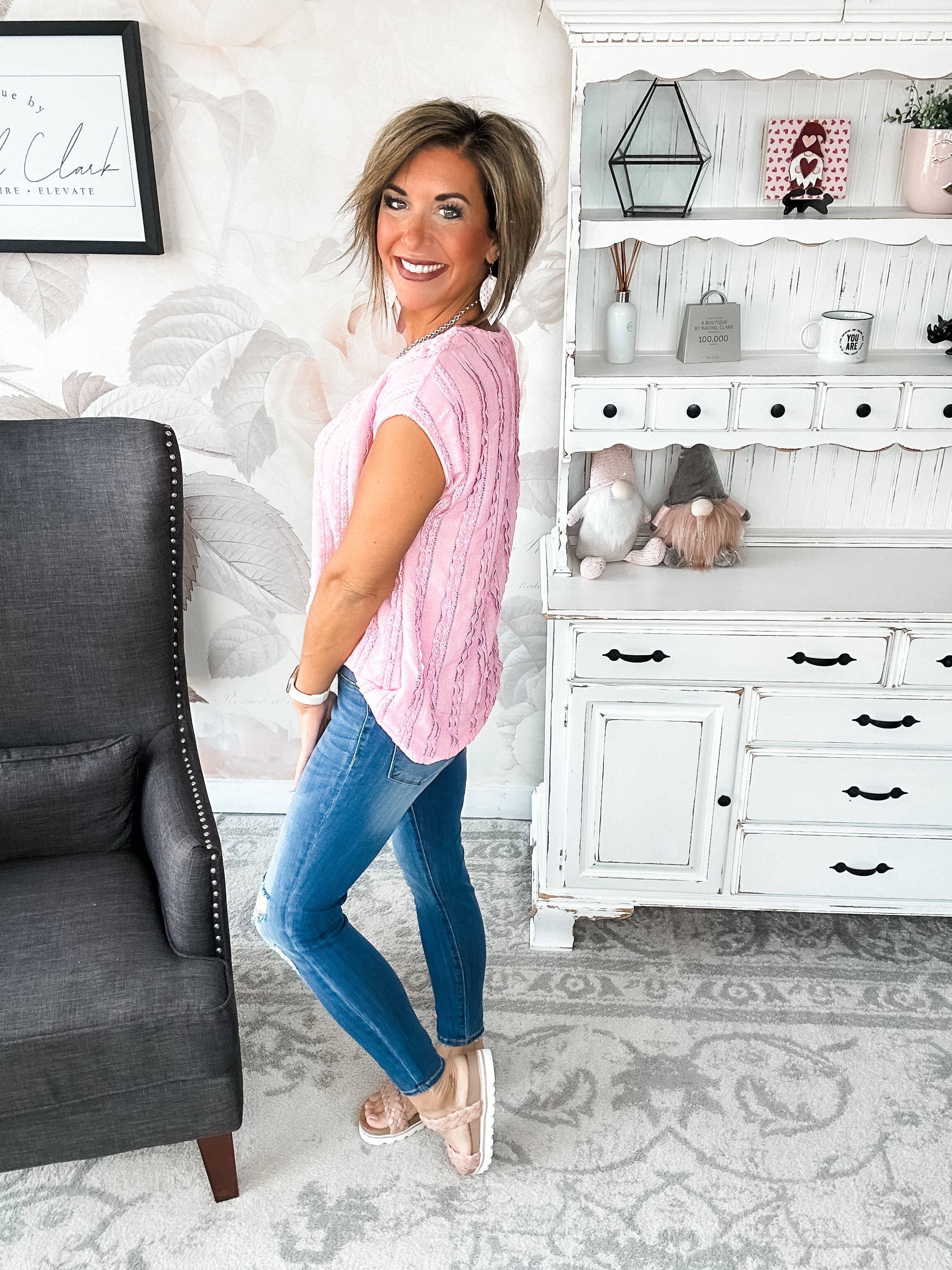 Miss Being Alone Top - Pink