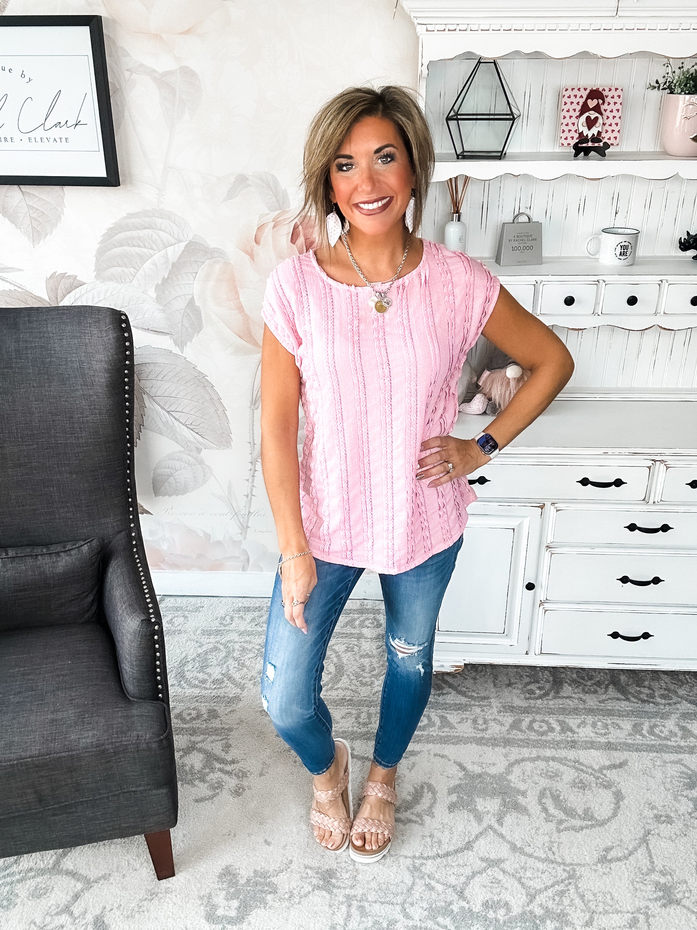 Miss Being Alone Top - Pink