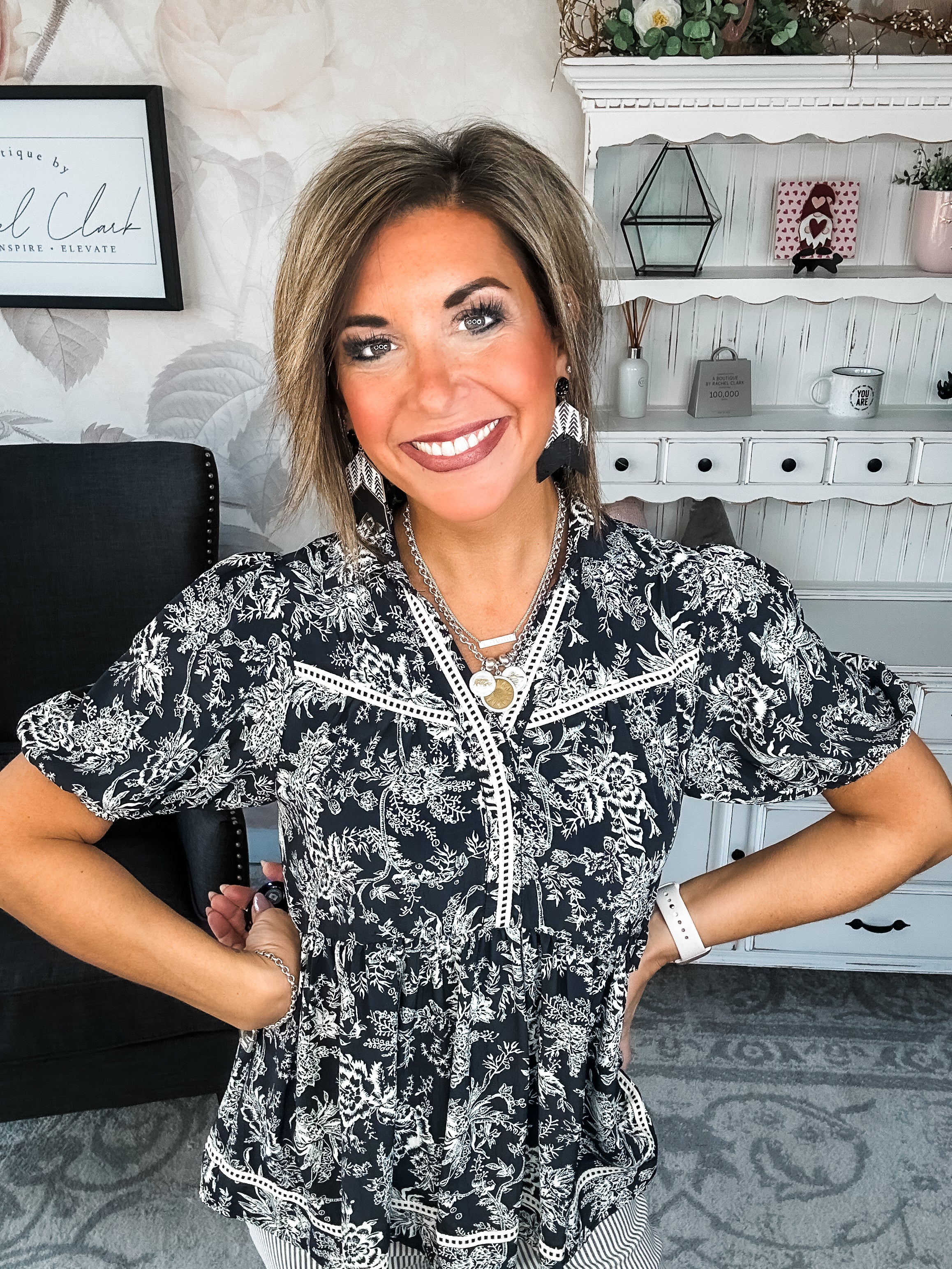 Dancing Through The Fire Blouse