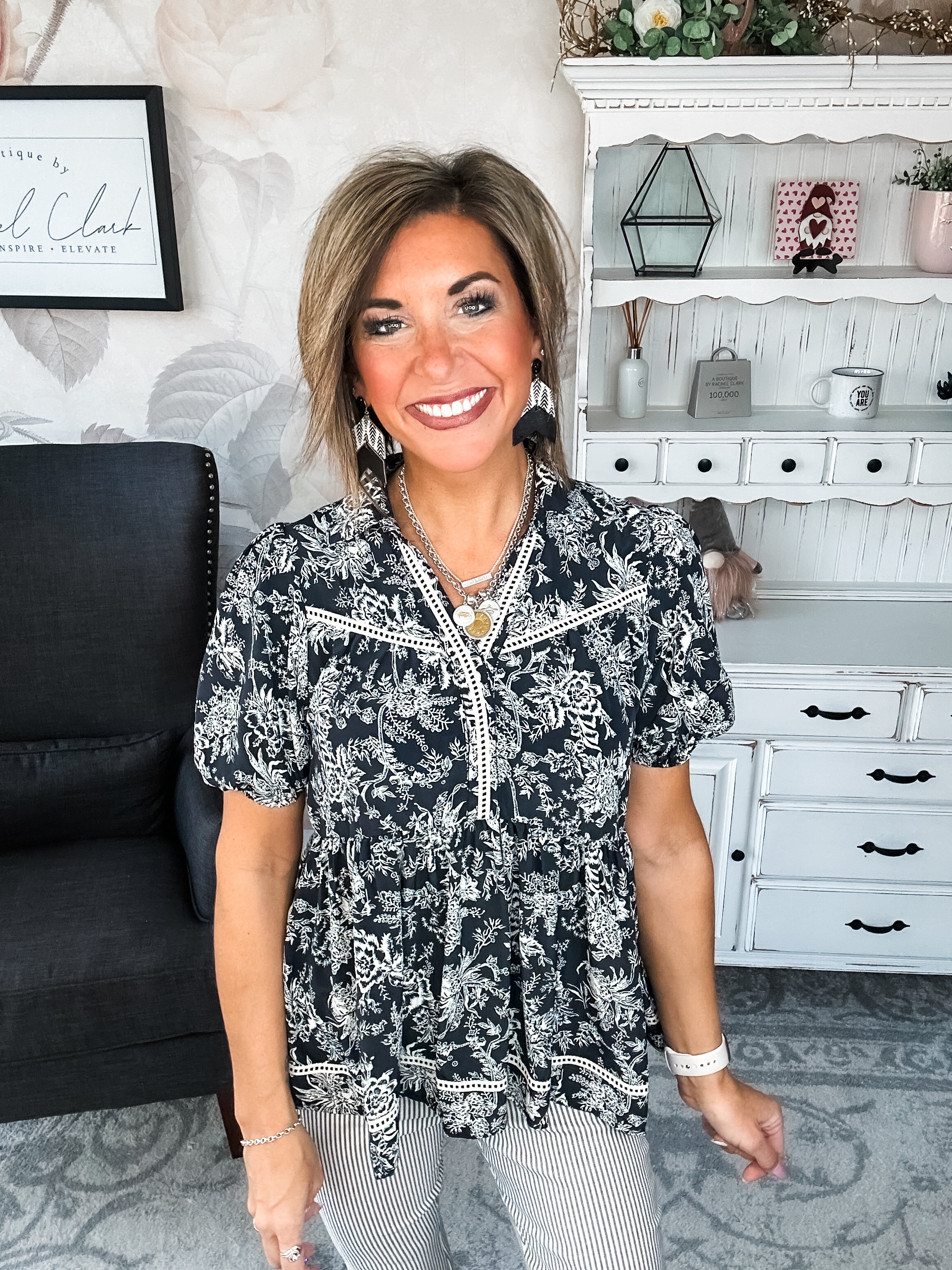 Dancing Through The Fire Blouse