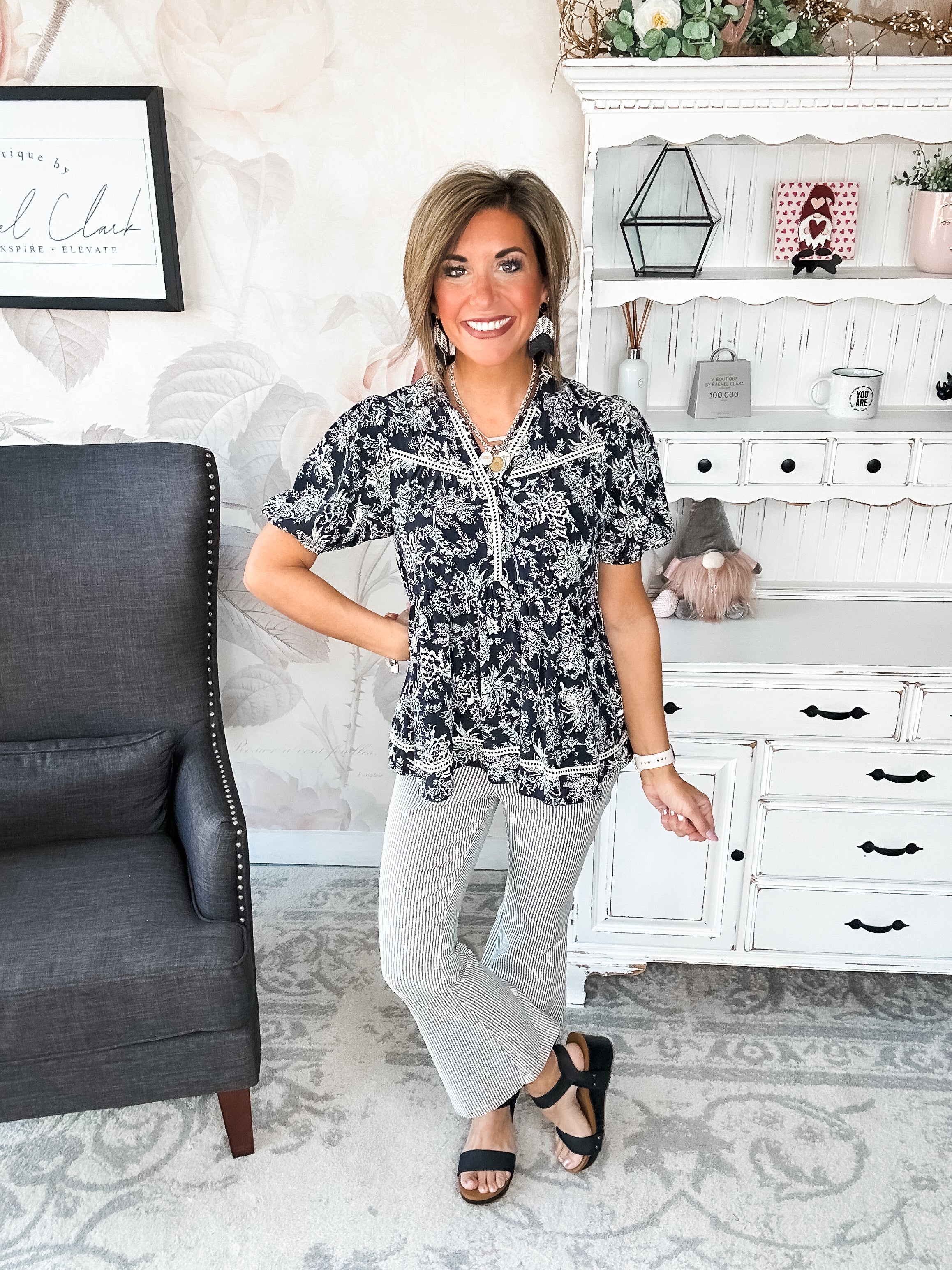 Dancing Through The Fire Blouse