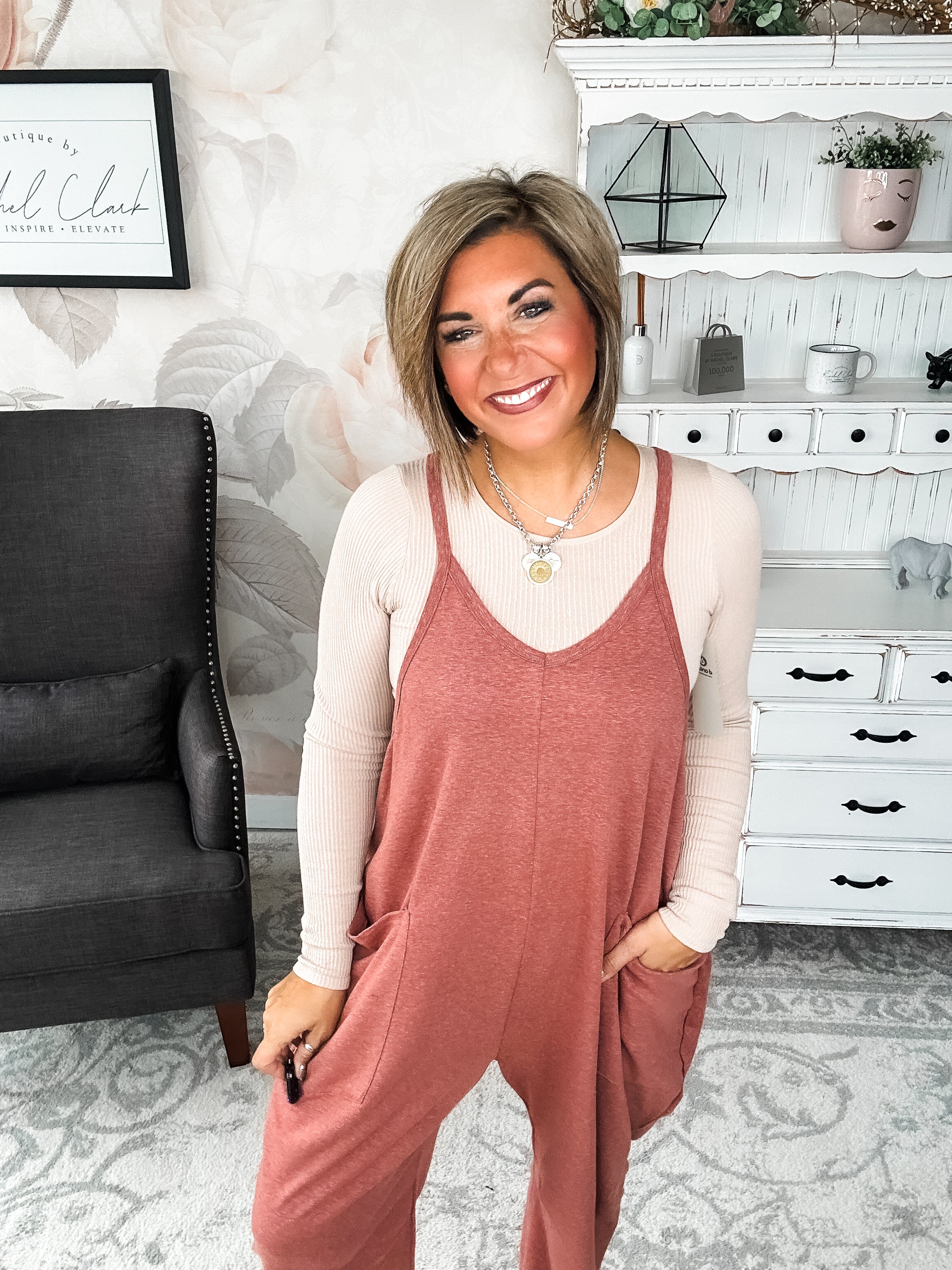 Not Afraid To Stay Jumpsuit