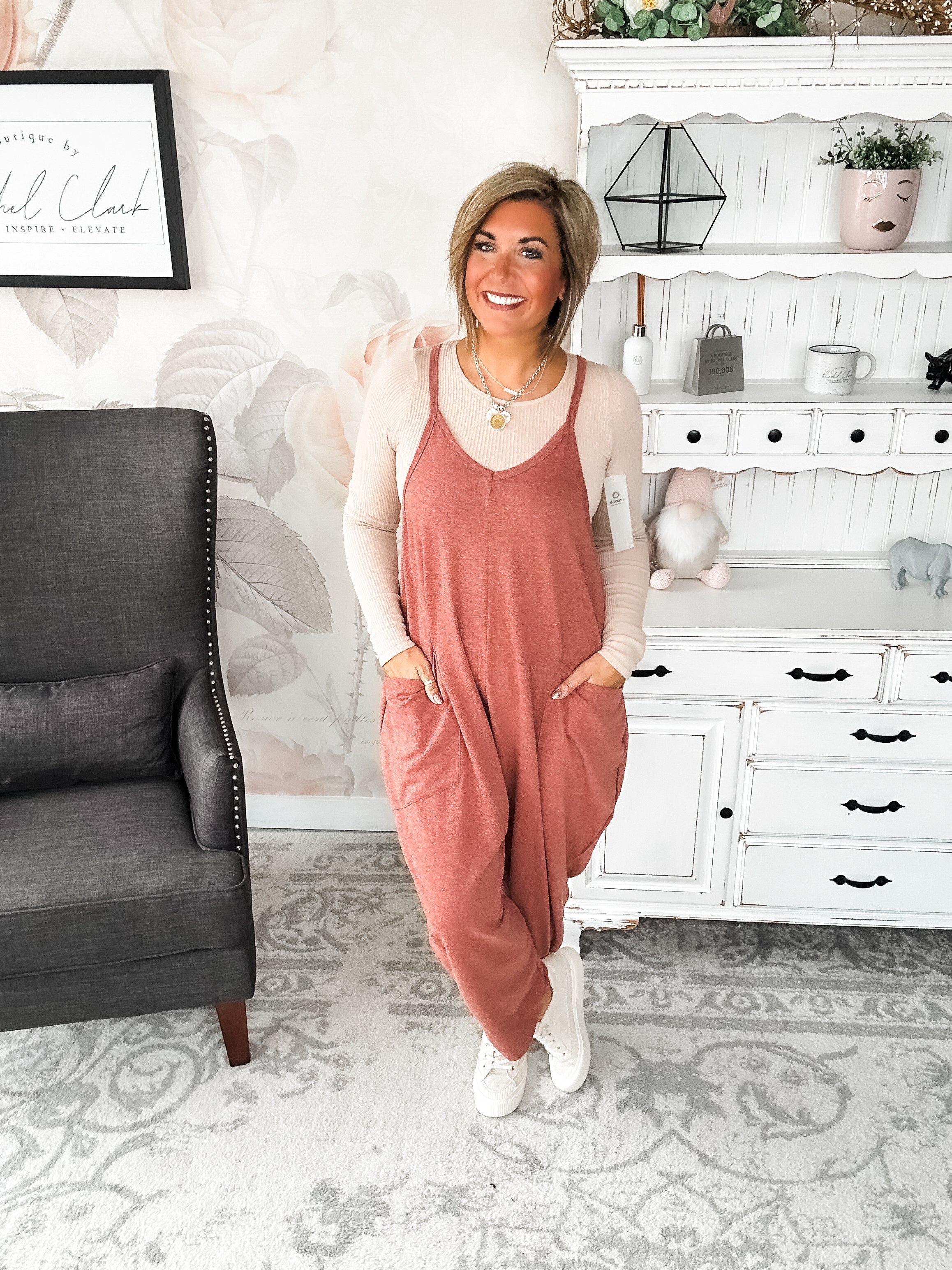 Not Afraid To Stay Jumpsuit