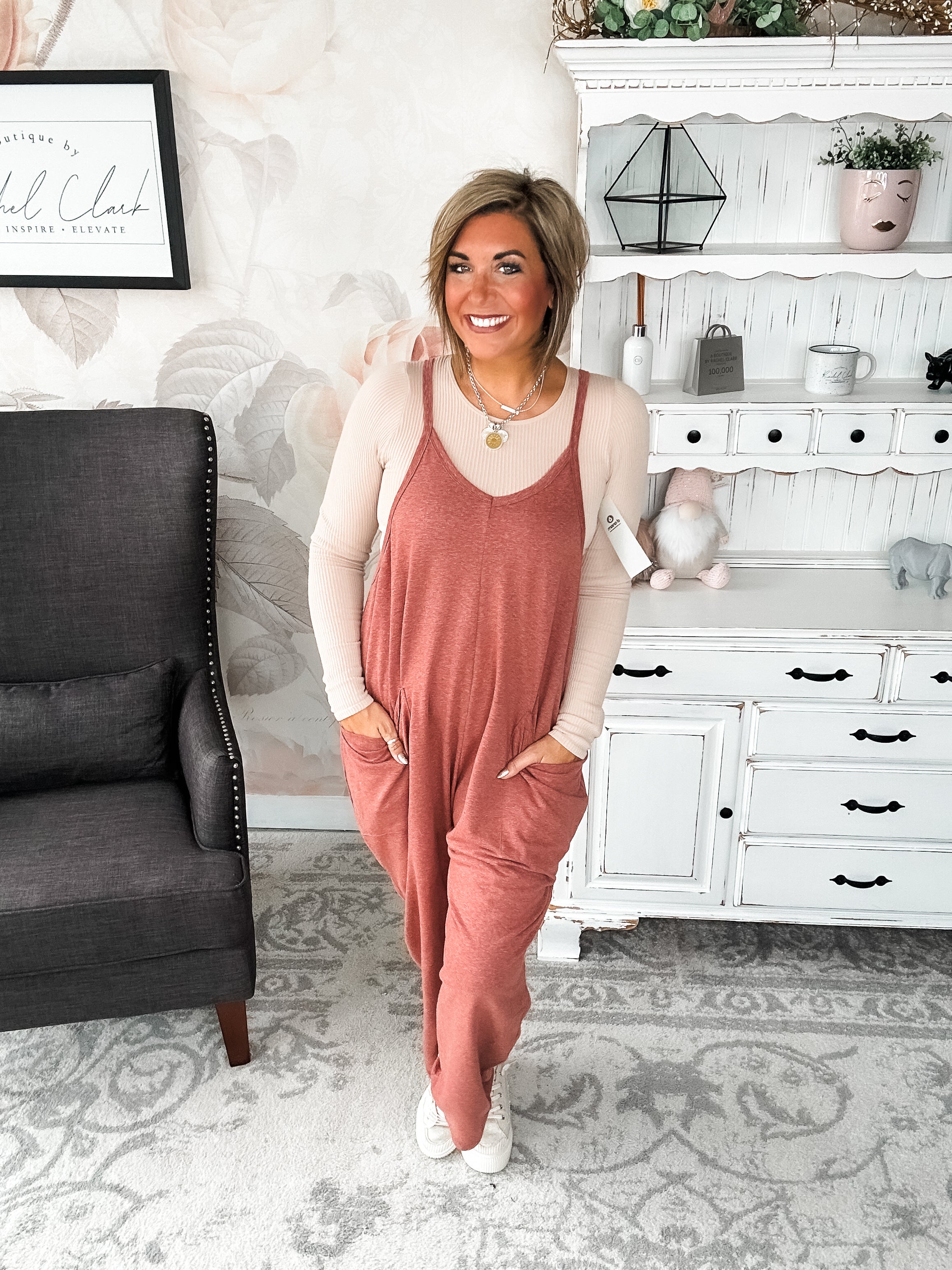 Not Afraid To Stay Jumpsuit