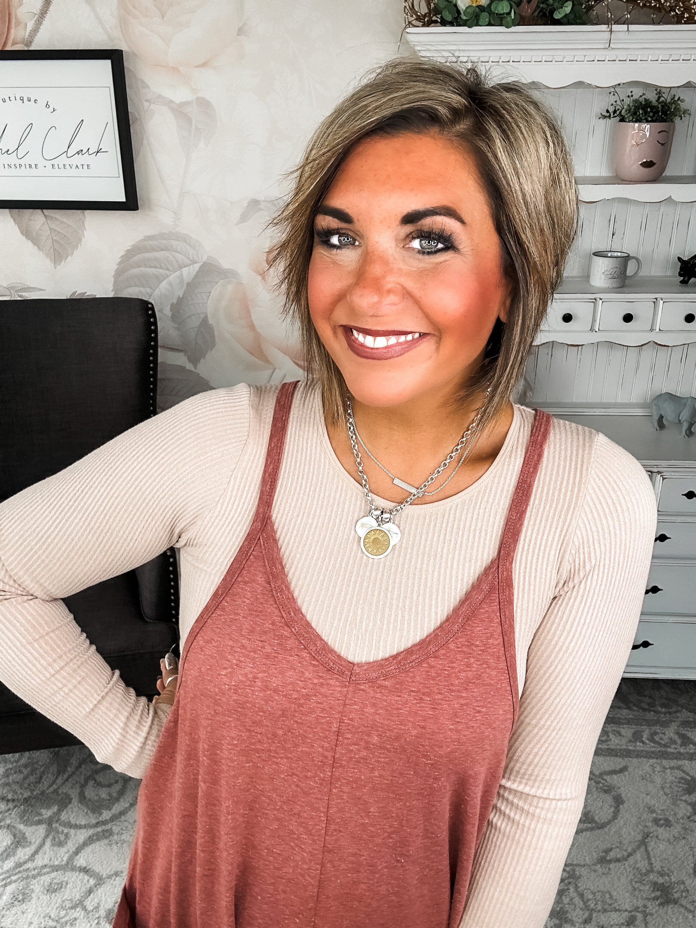 Not Afraid To Stay Jumpsuit