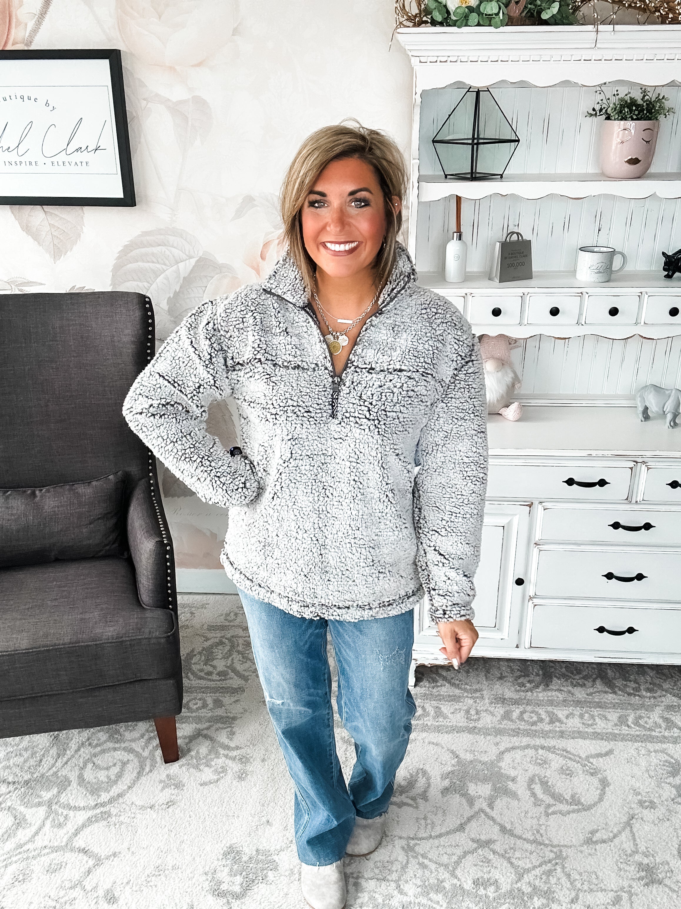Into The Arctic Sherpa Pullover