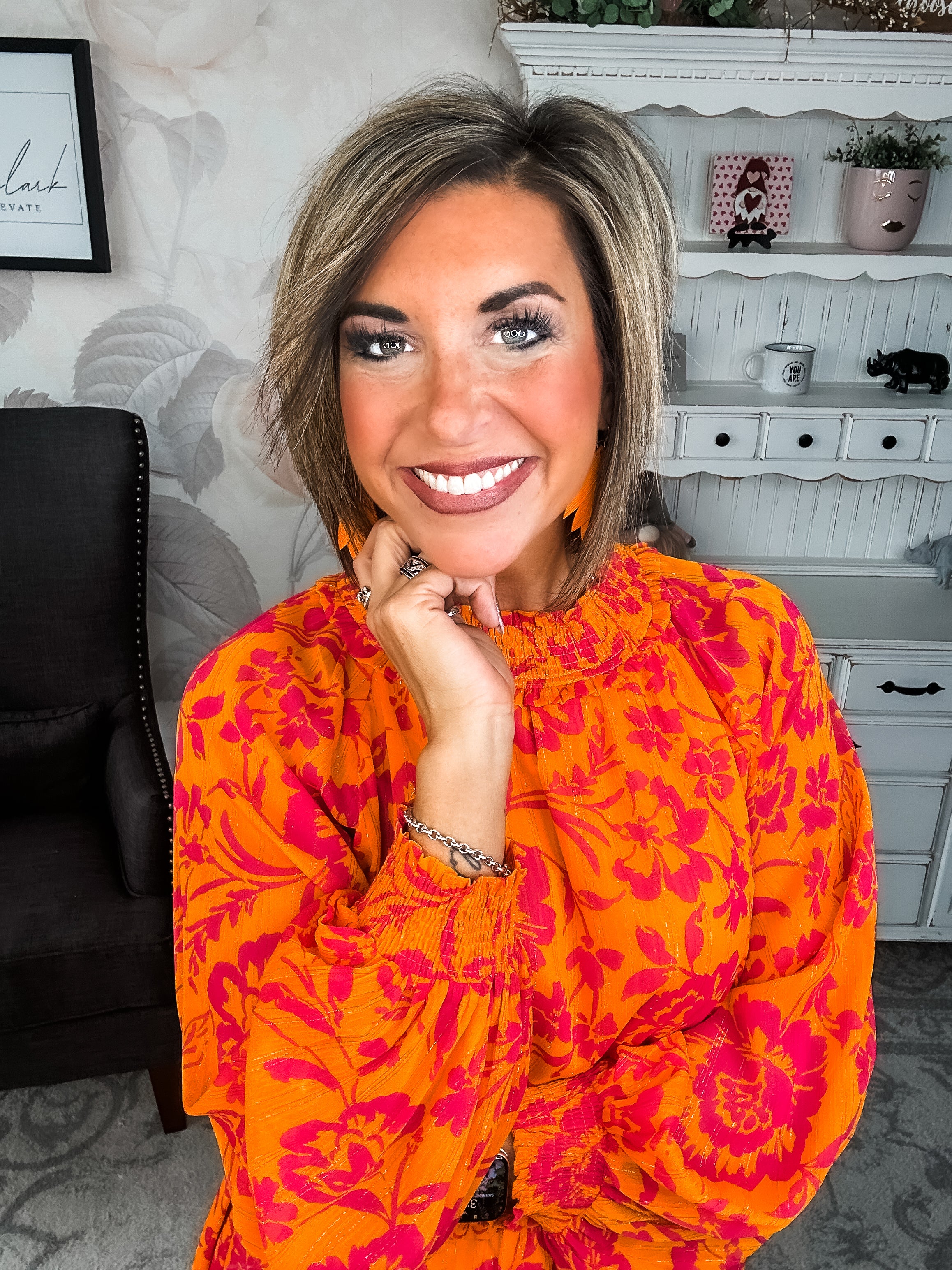 Sweet Paradise Long Sleeve Midi Dress