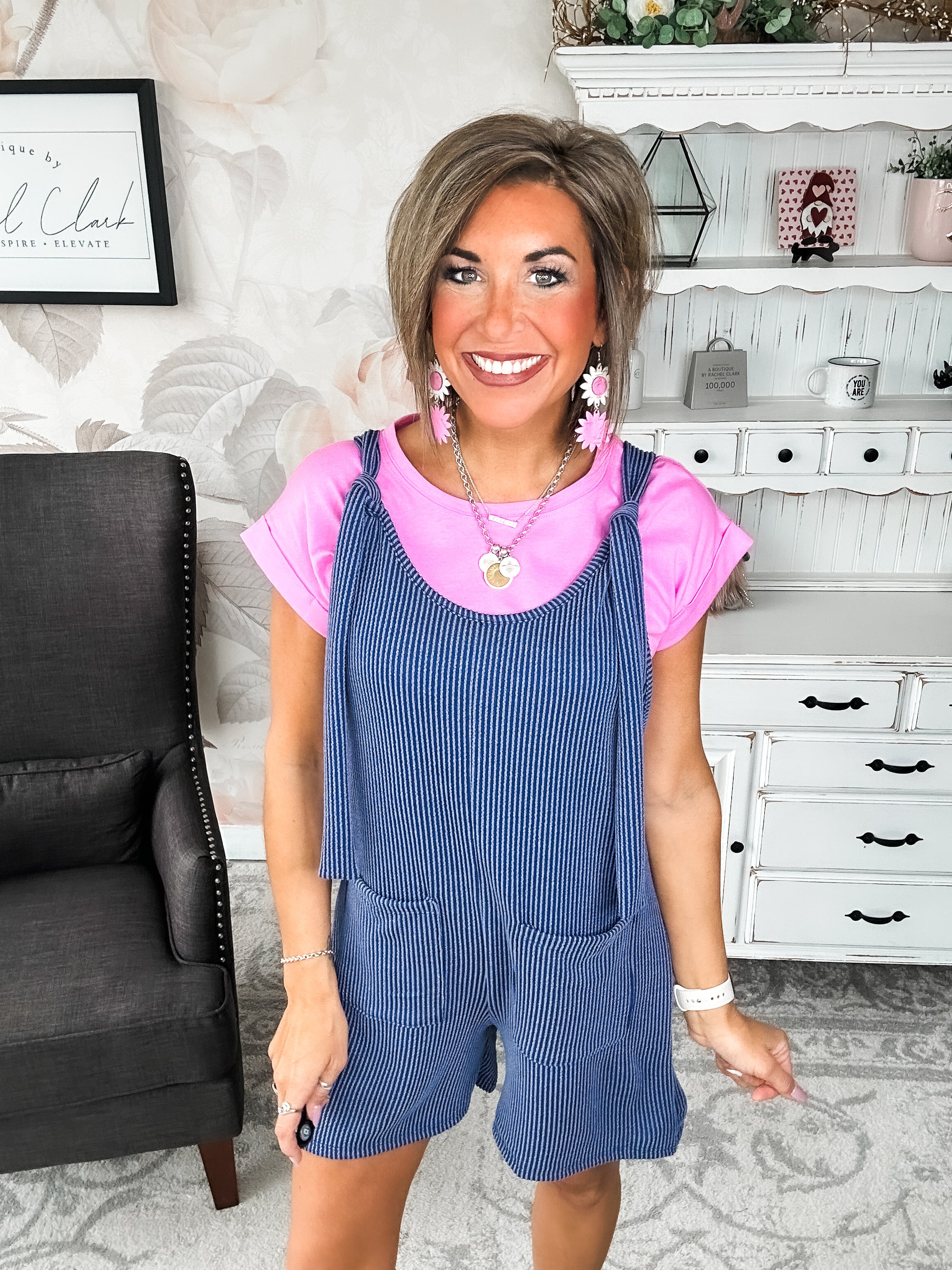 Time To Rock That Ribbed Romper