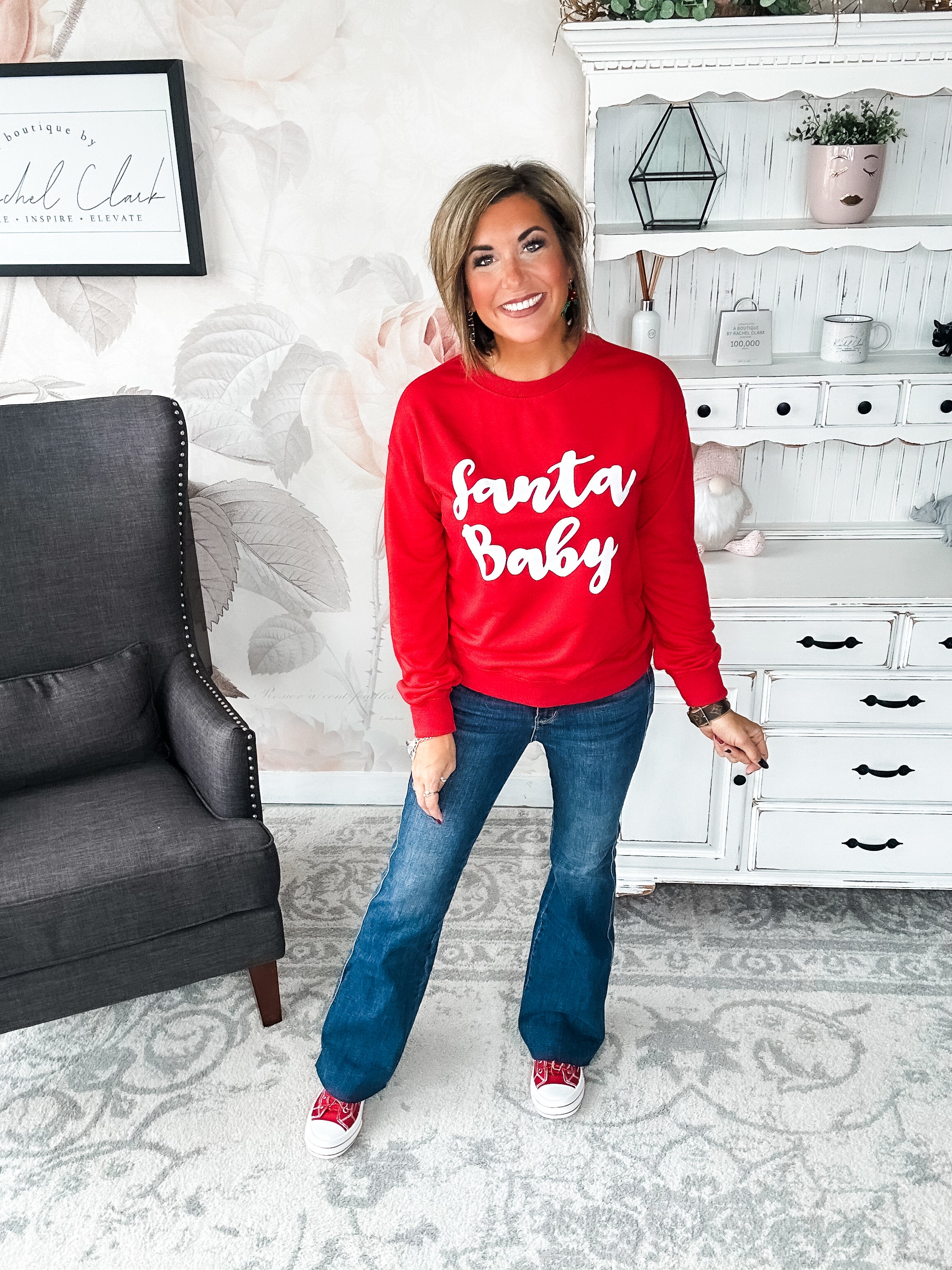 Santa Baby Sweatshirt