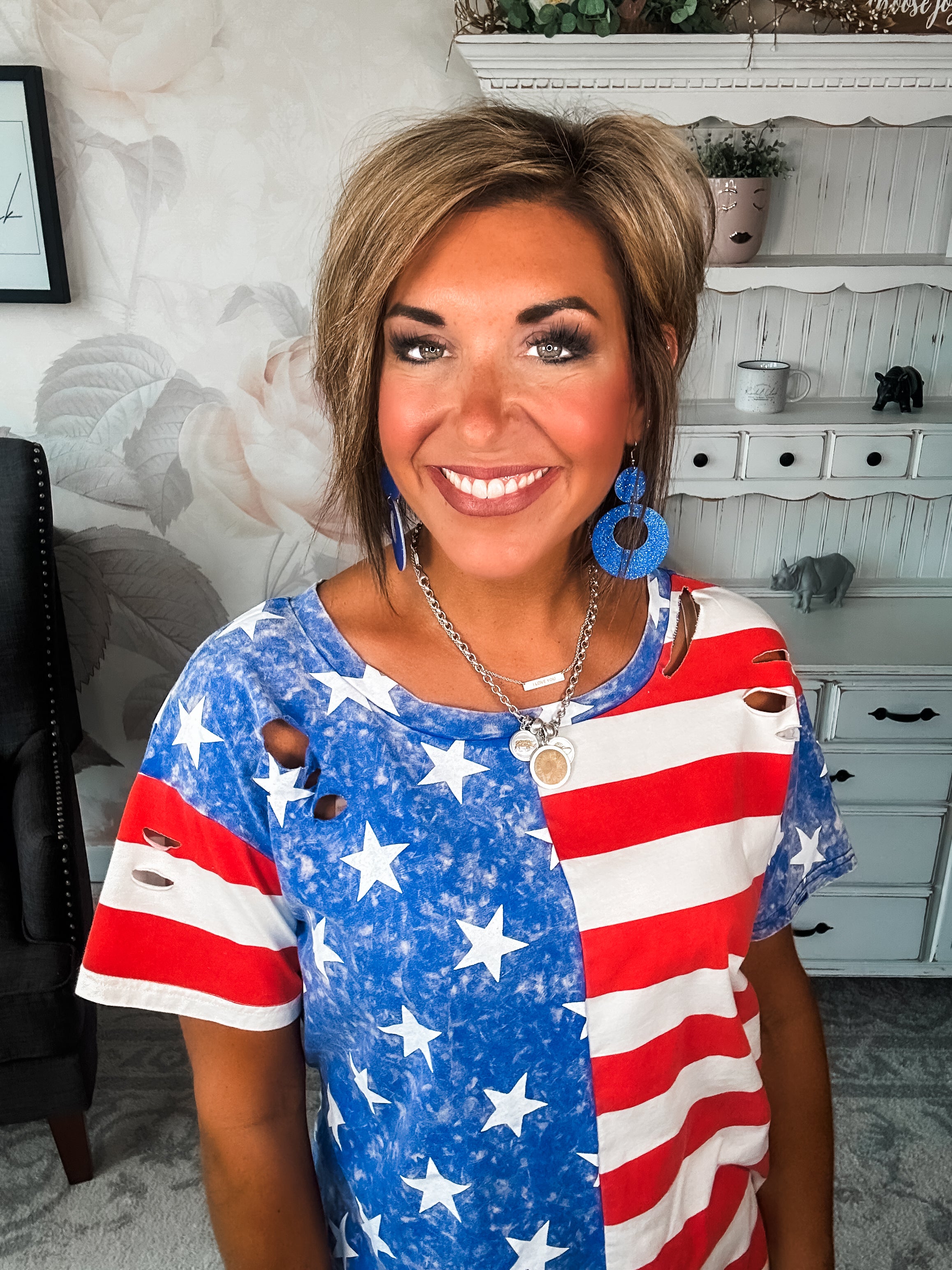 Ol' Glory Mineral Wash Tee
