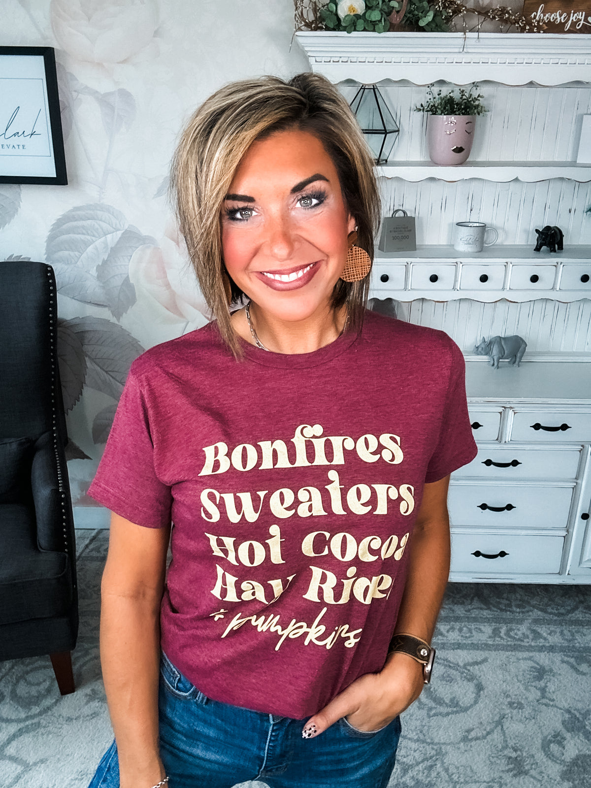 Bonfires & Fall Graphic Tee