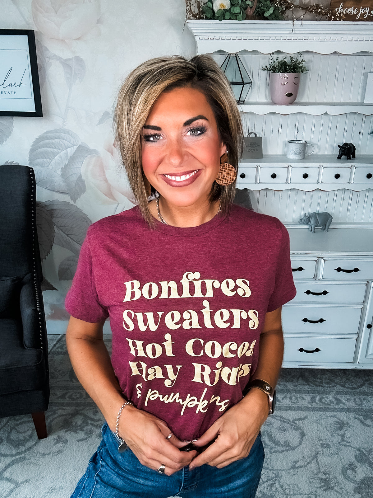 Bonfires & Fall Graphic Tee
