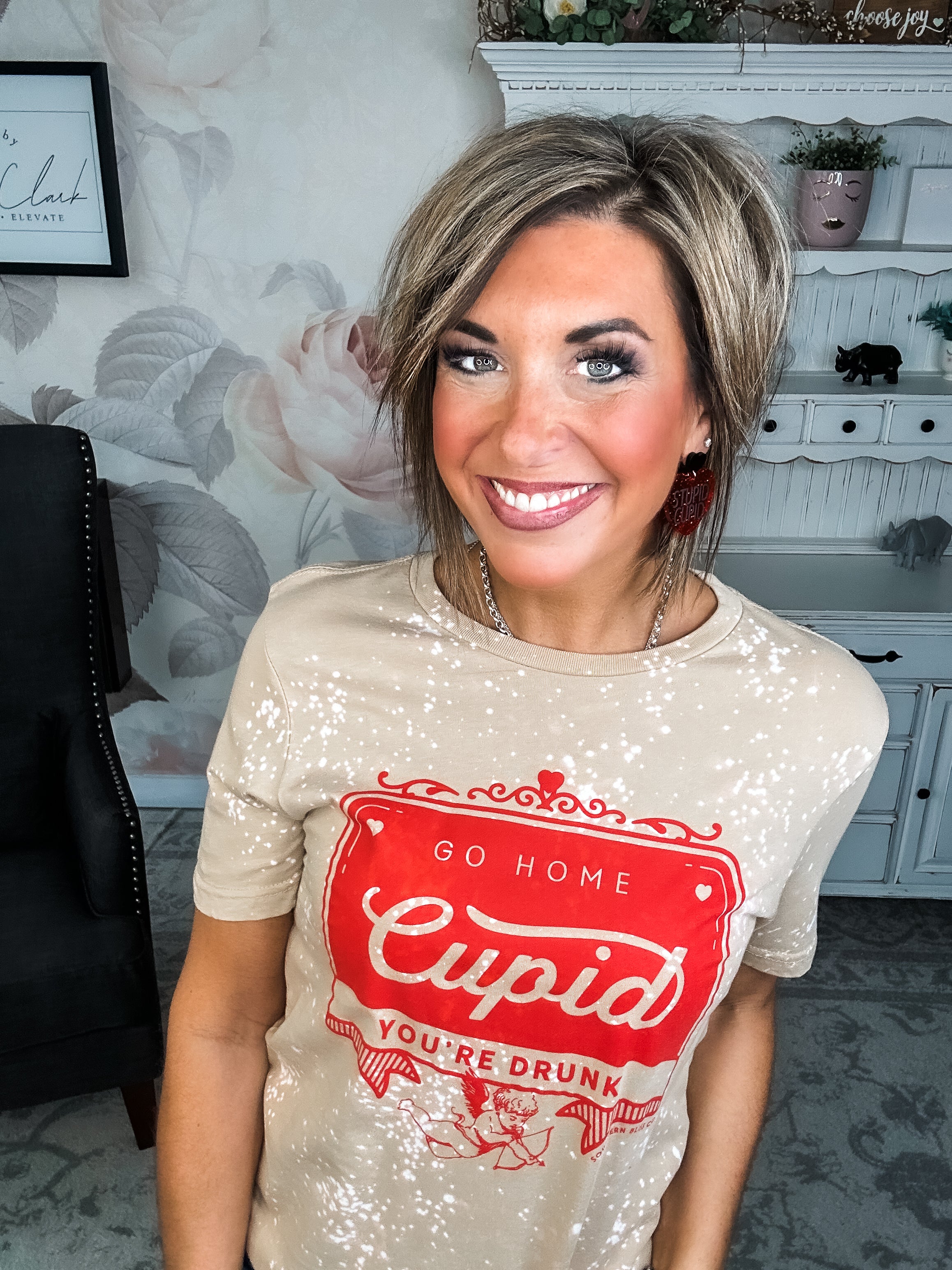 Go Home Cupid Graphic Tee