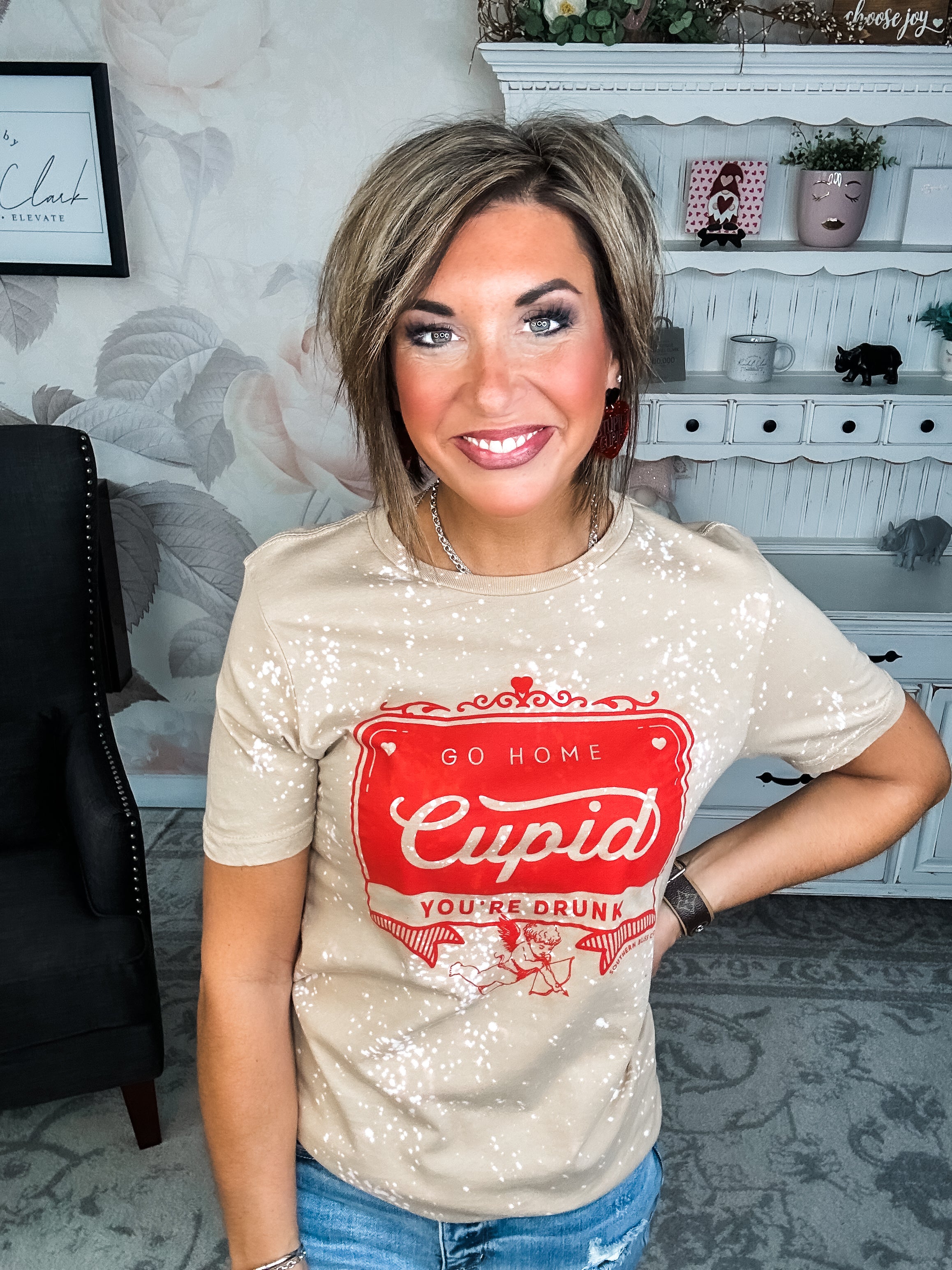 Go Home Cupid Graphic Tee