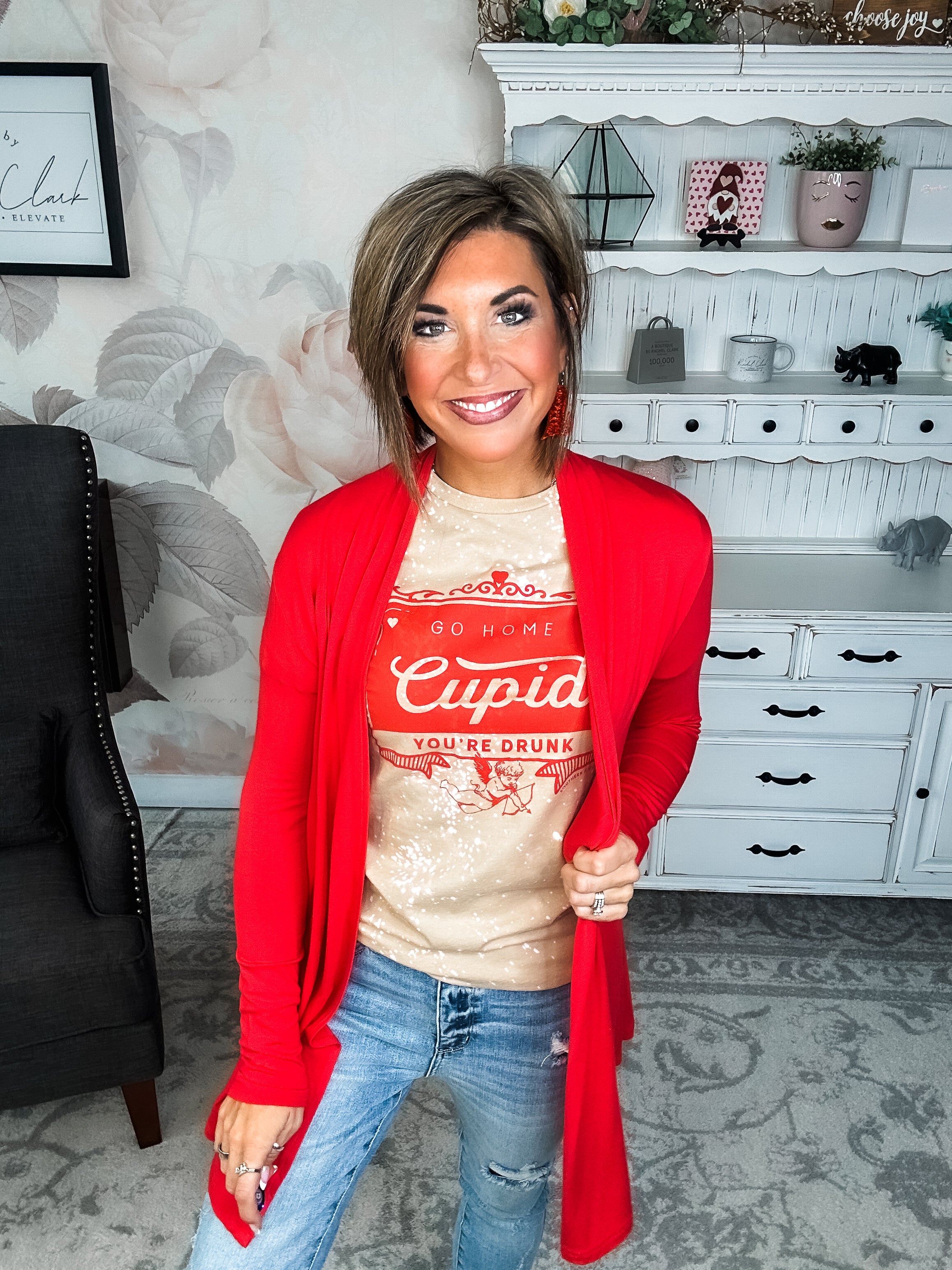 Go Home Cupid Graphic Tee