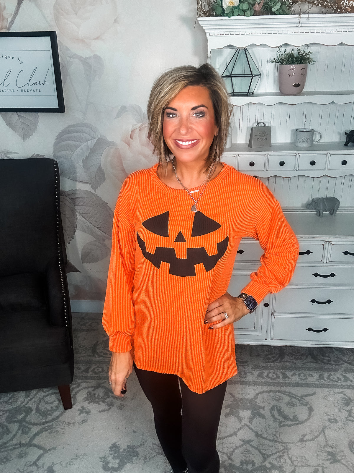 Jack-O Pumpkin Pullover