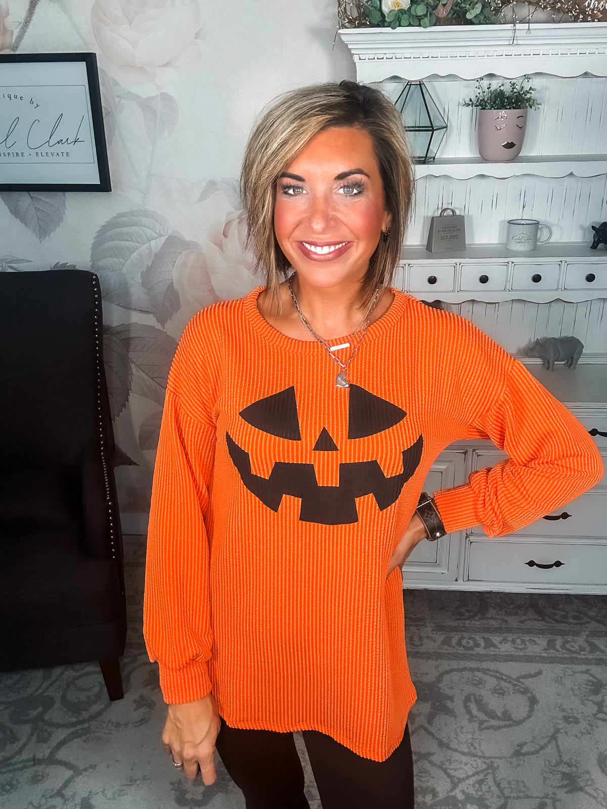 Jack-O Pumpkin Pullover