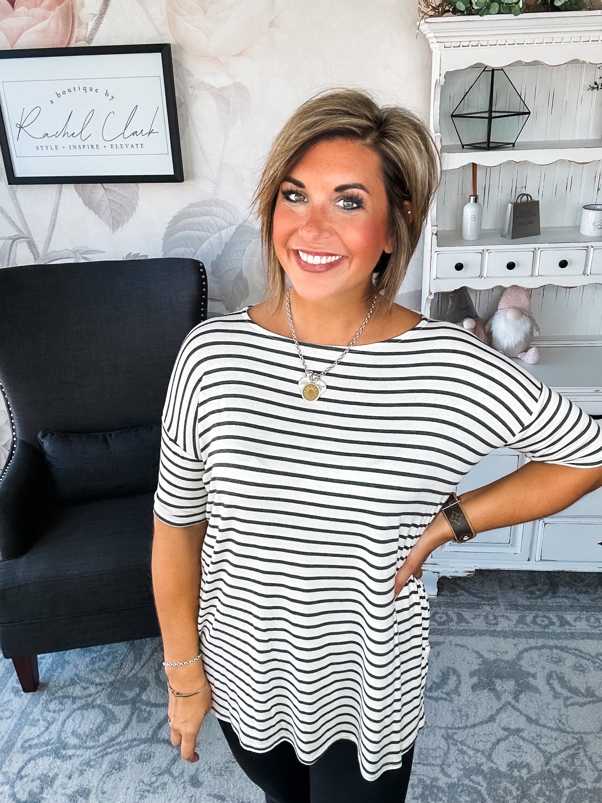 Call Me Back Tunic Top