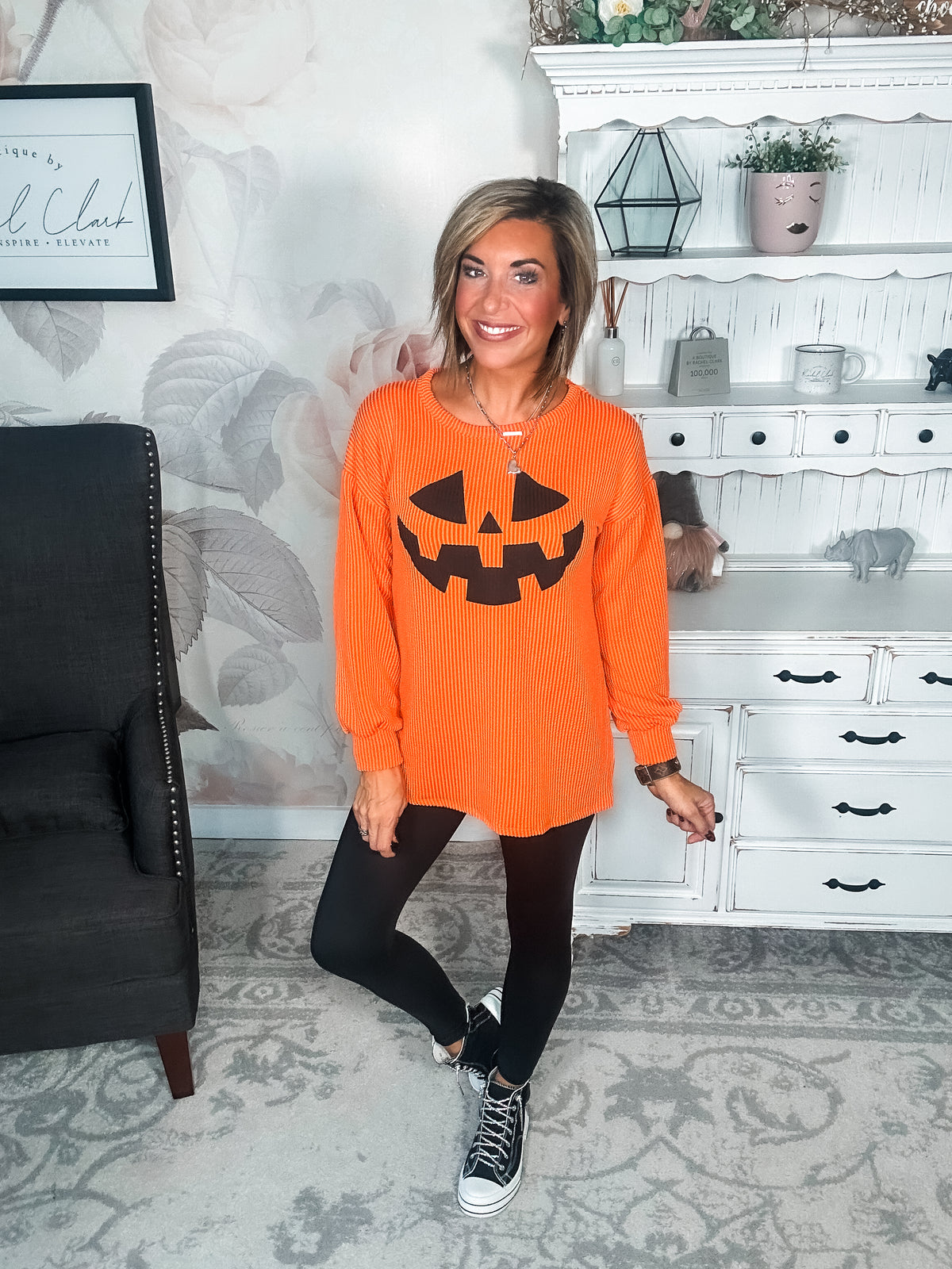Jack-O Pumpkin Pullover