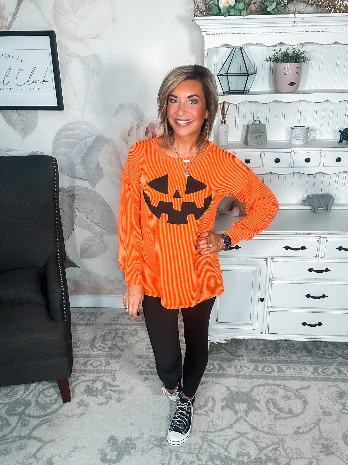 Jack-O Pumpkin Pullover