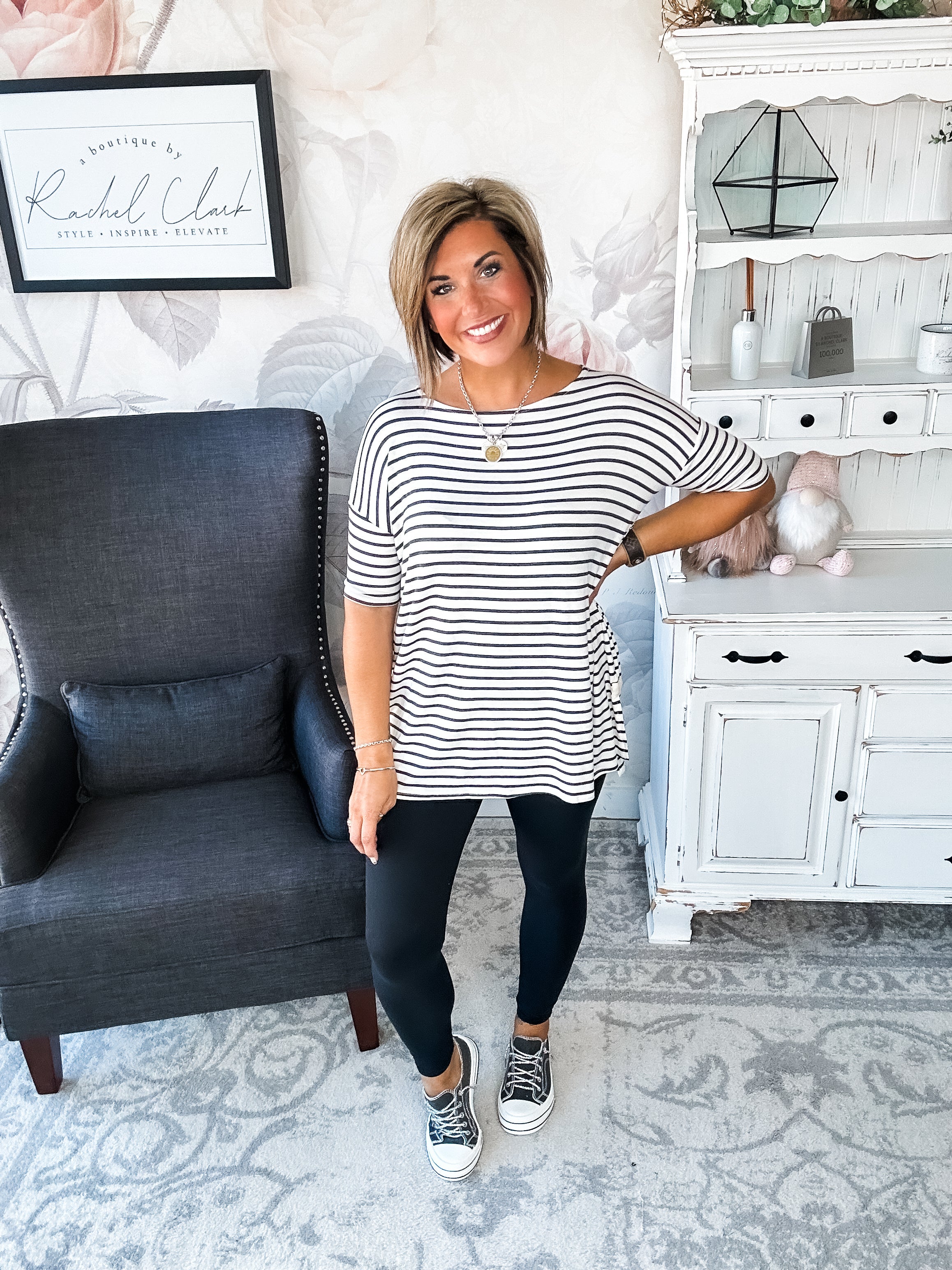 Call Me Back Tunic Top