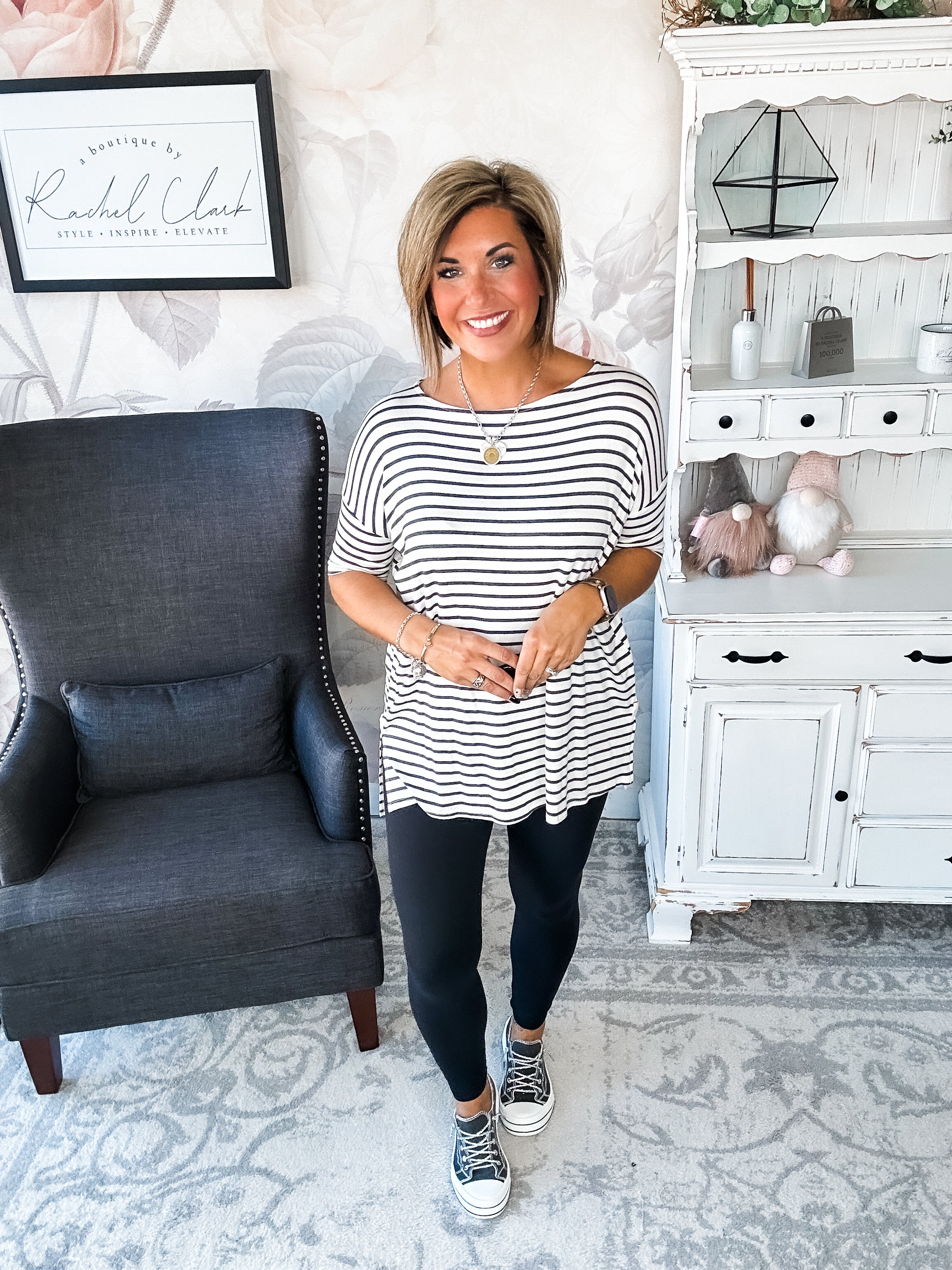 Call Me Back Tunic Top