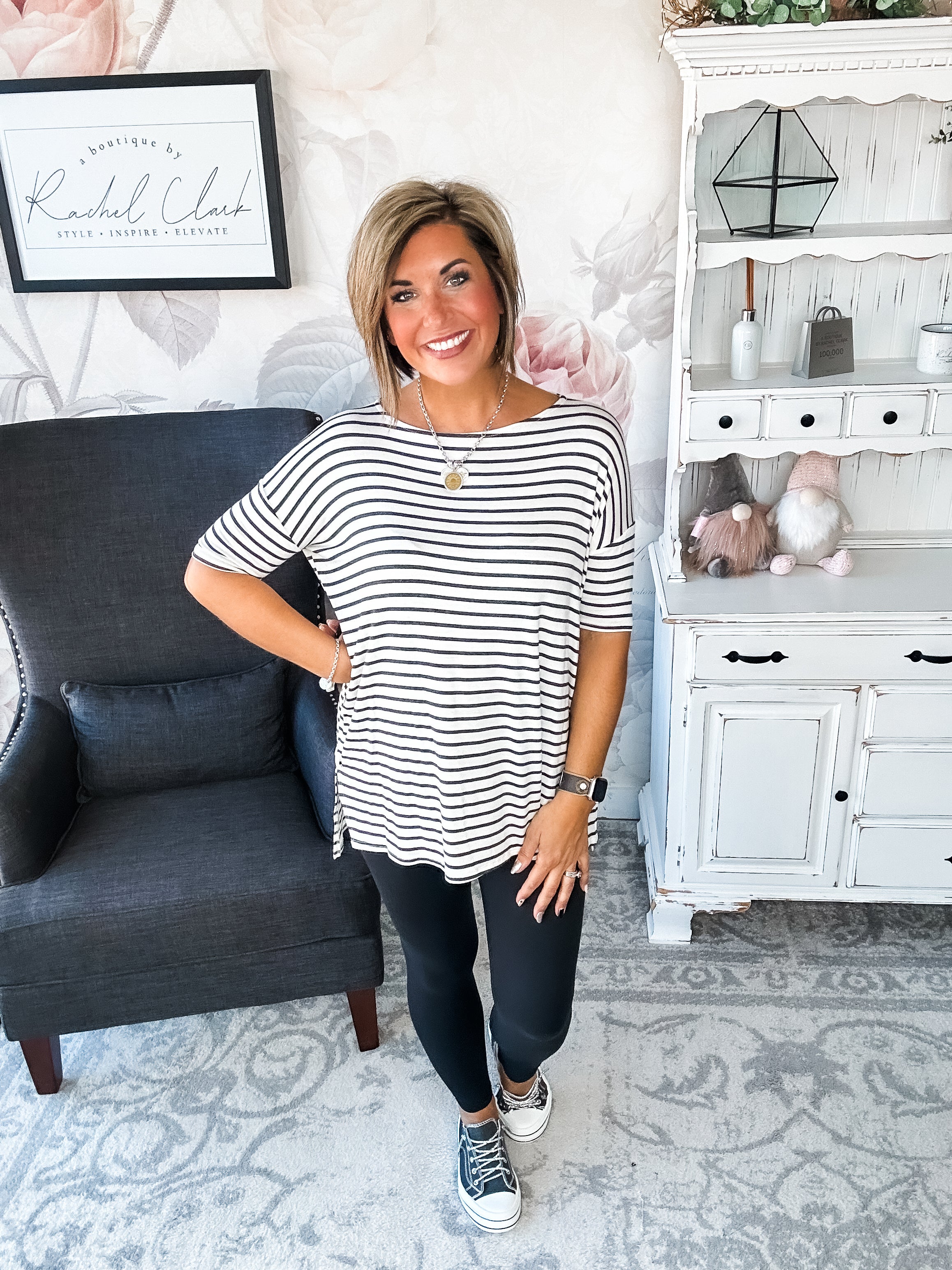 Call Me Back Tunic Top