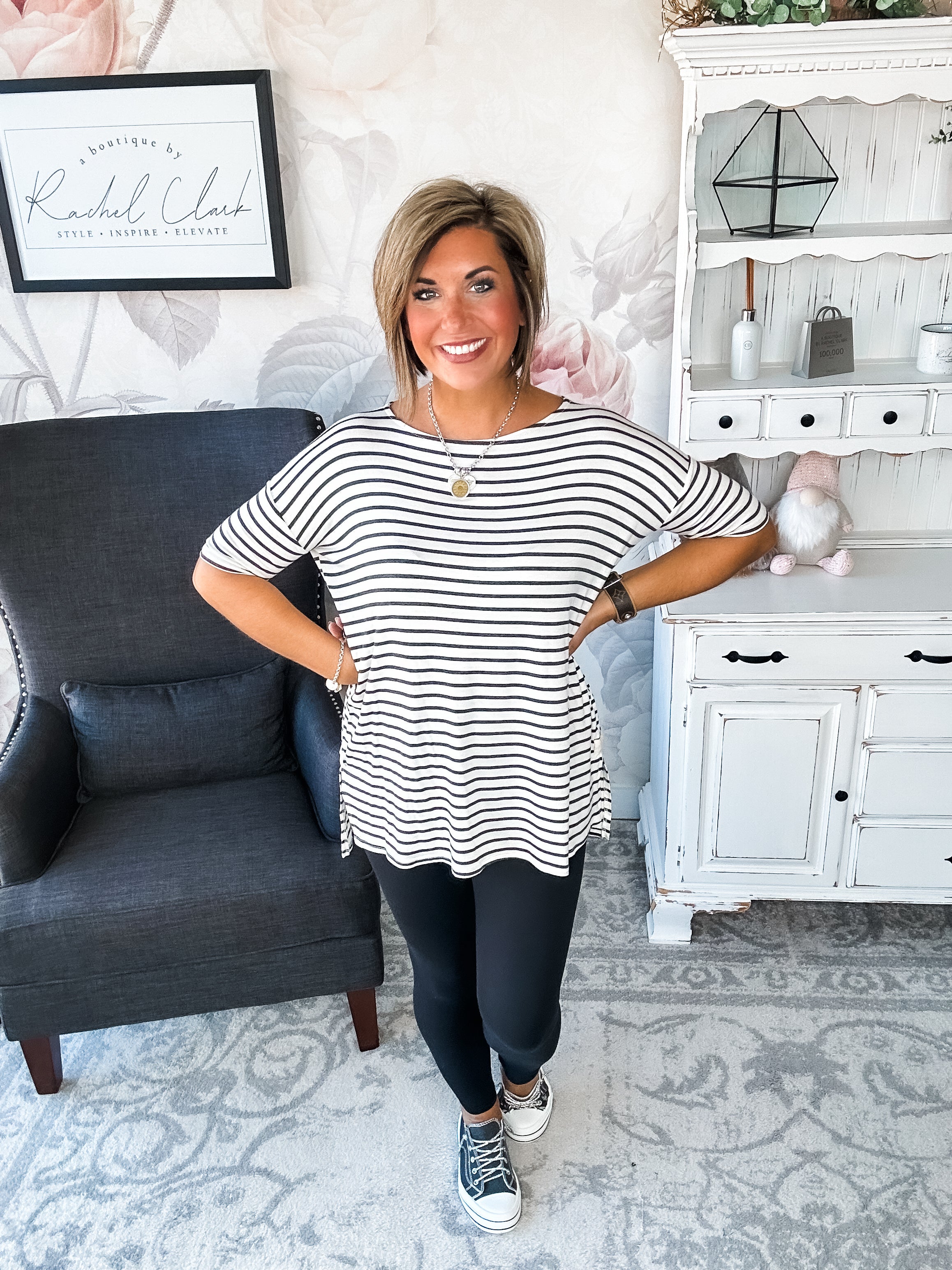 Call Me Back Tunic Top