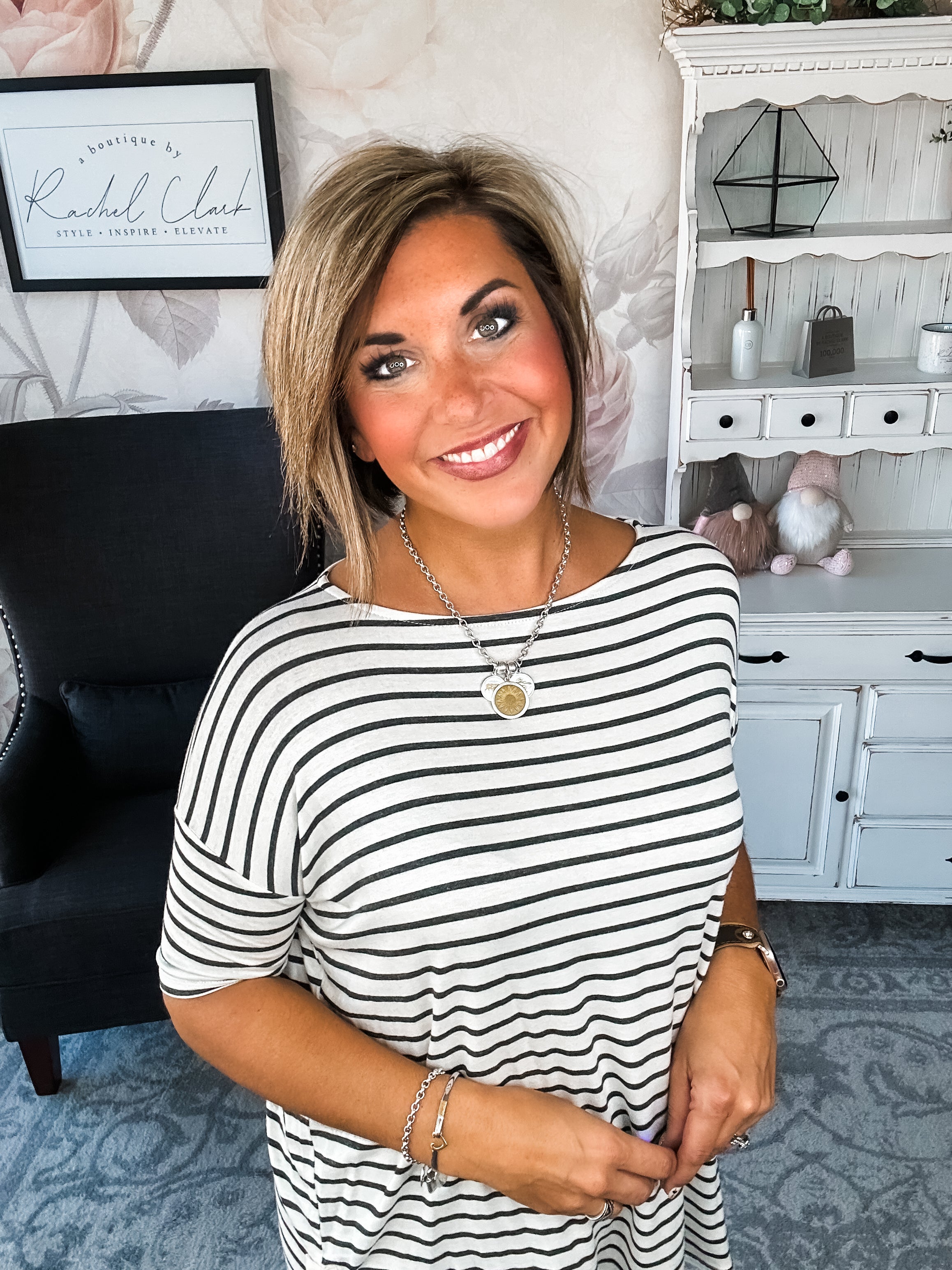 Call Me Back Tunic Top